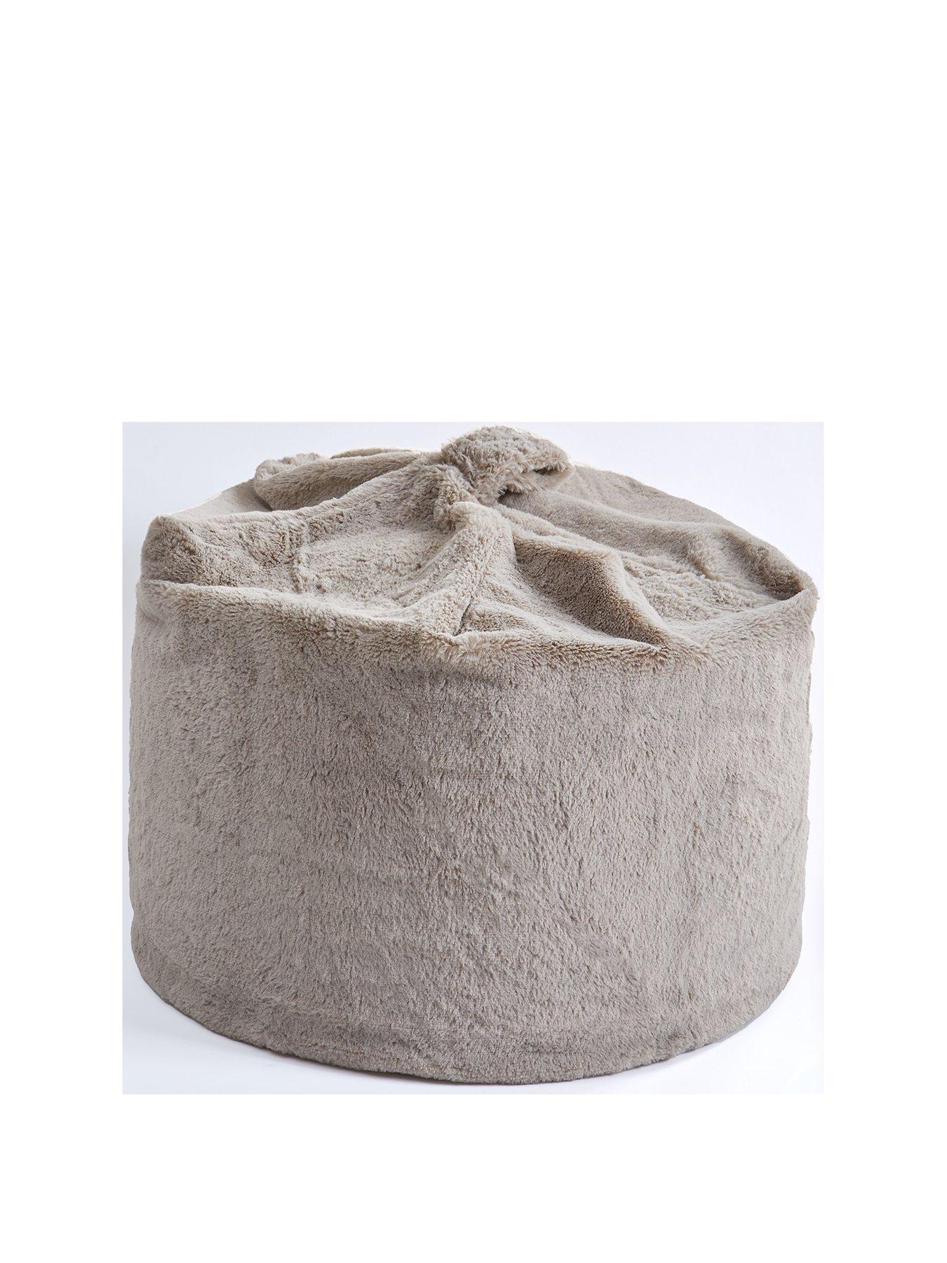 very-home-faux-fur-beanbag