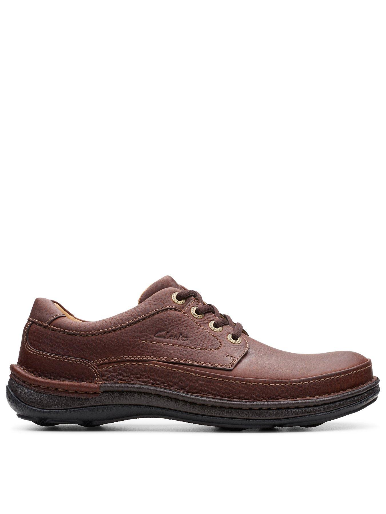 Clarks Nature Three Formal Lace Up Shoes Black littlewoods