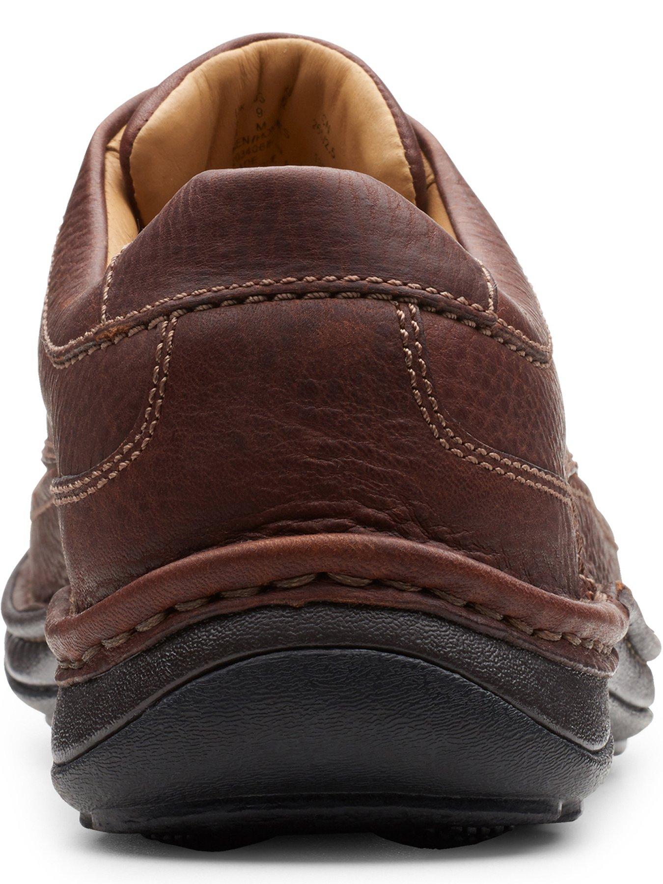 Clarks nature store three mahogany leather