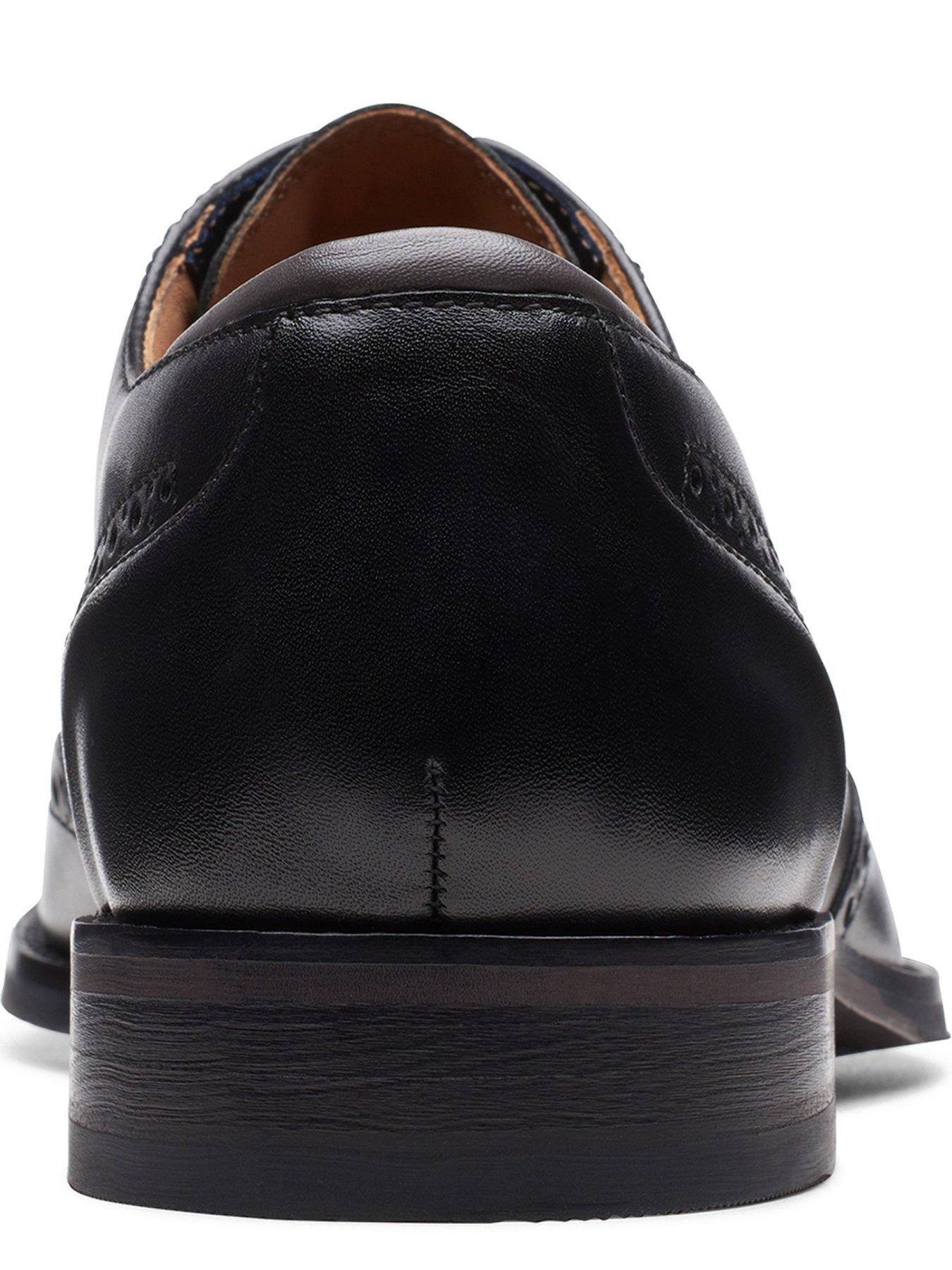 Clarks Craft Arlo Limit Brogue Shoes - Black | littlewoods.com