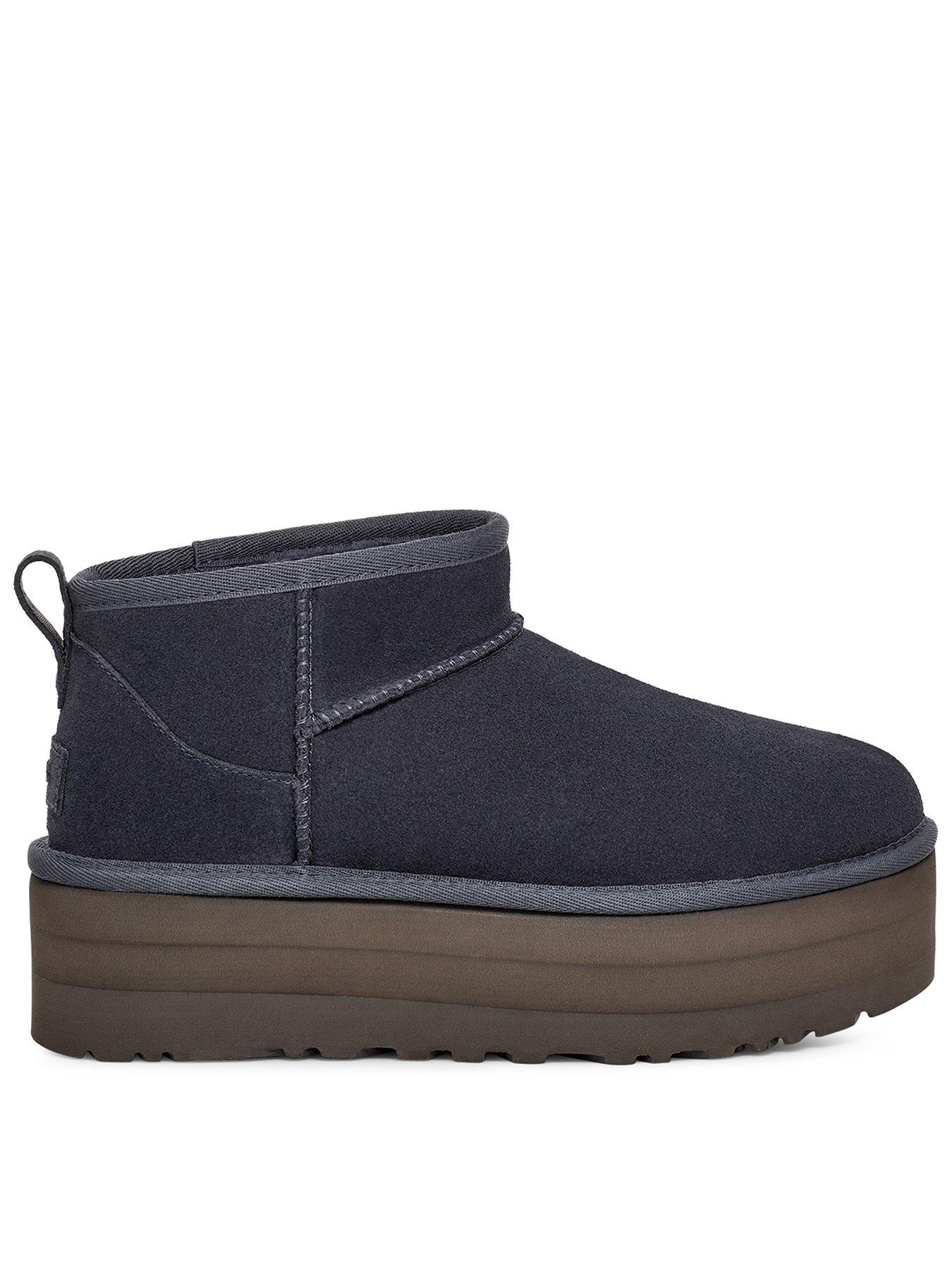 front image of ugg-classic-ultra-mini-platform-boots-eve-blue
