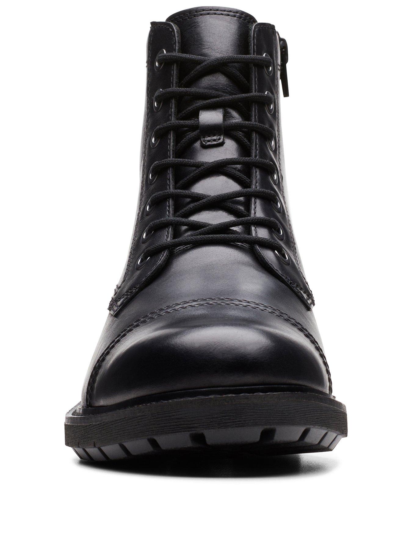 Clarks cap clearance toe boot