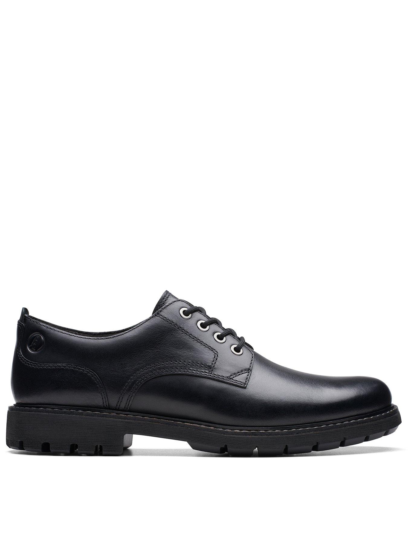 Clarks Batcombe Tie Shoes Black littlewoods