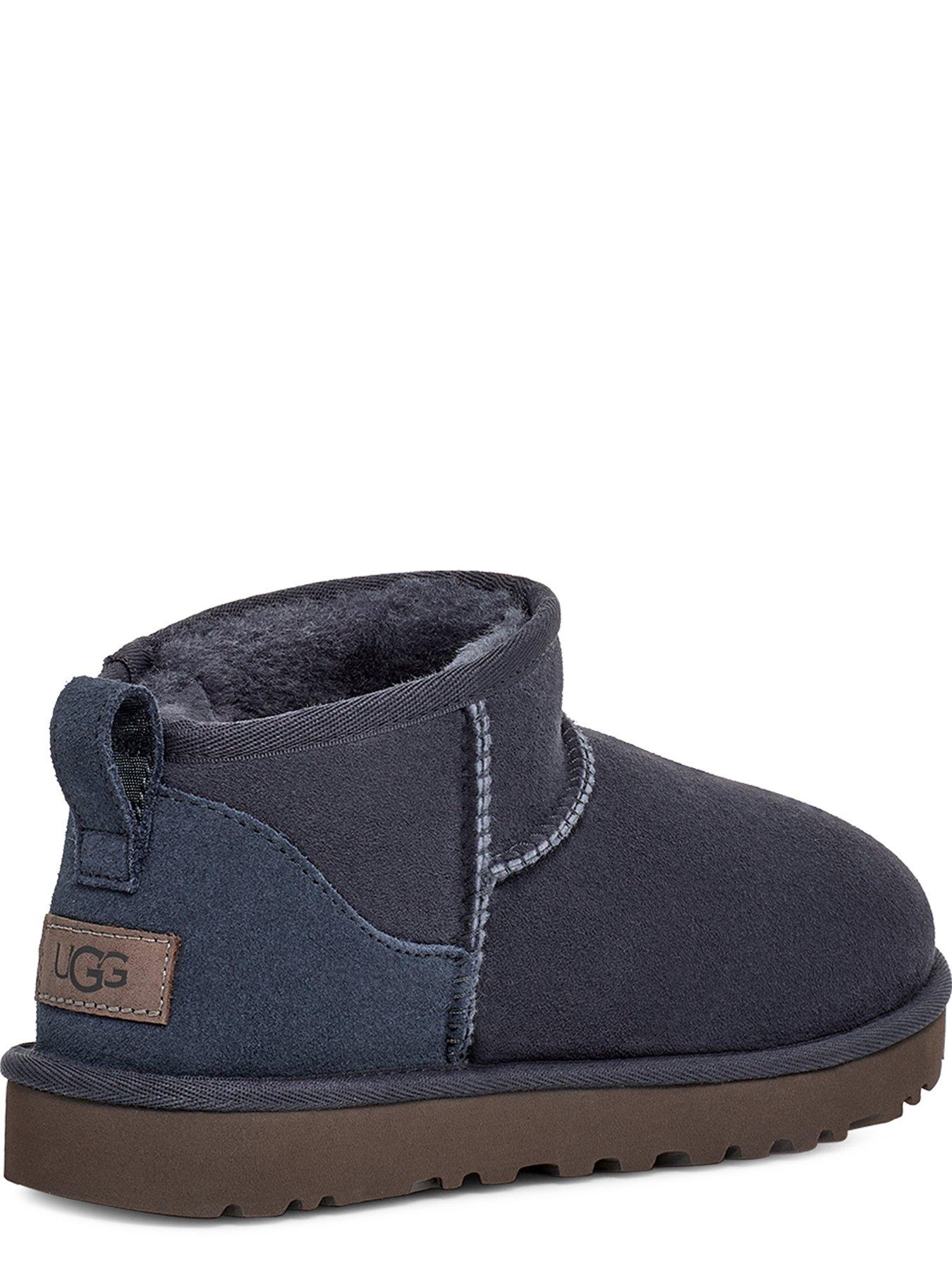 UGG Classic Ultra Mini Boots Eve Blue littlewoods