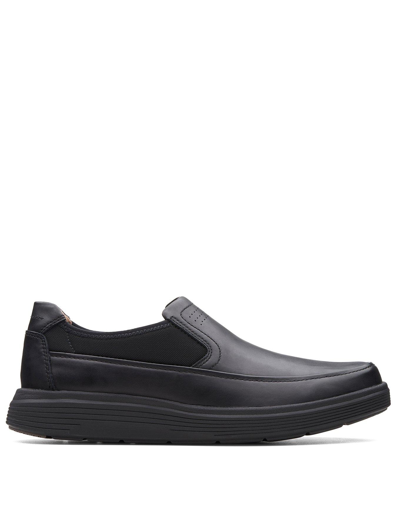 Clarks Un Abode Go Formal Slip On Shoes Black littlewoods