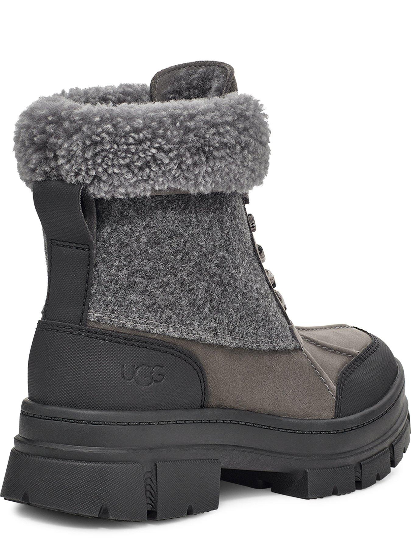 Dark gray hot sale ugg boots