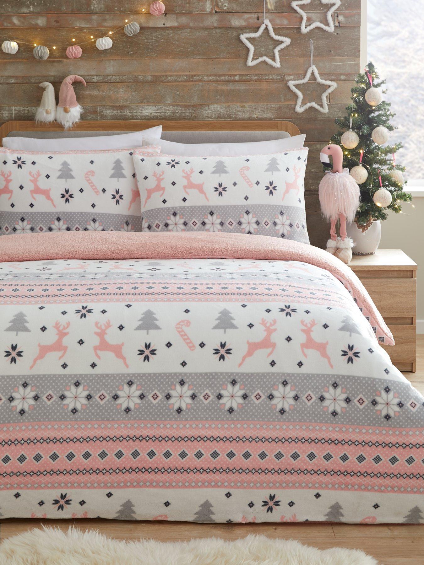 Christmas fleece online bedding