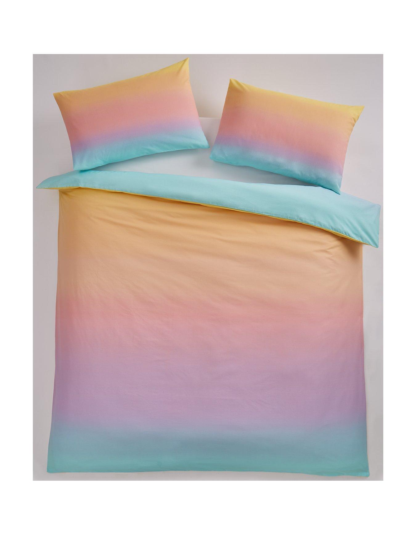  image of very-home-pastel-ombre-duvet-cover-multi
