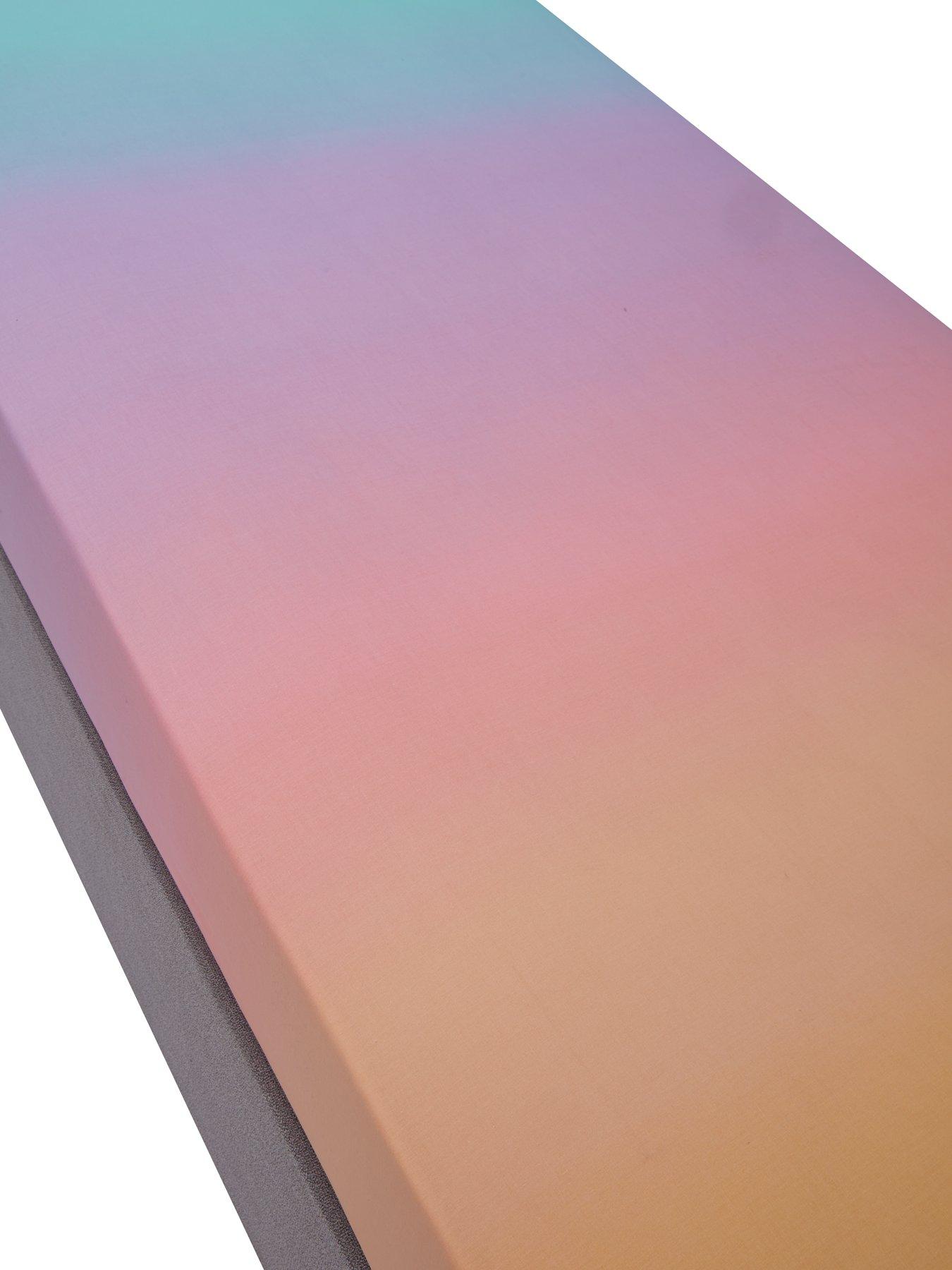 Image 3 of 5 of The Very Collection Pastel Ombre Fitted Sheet - Multi