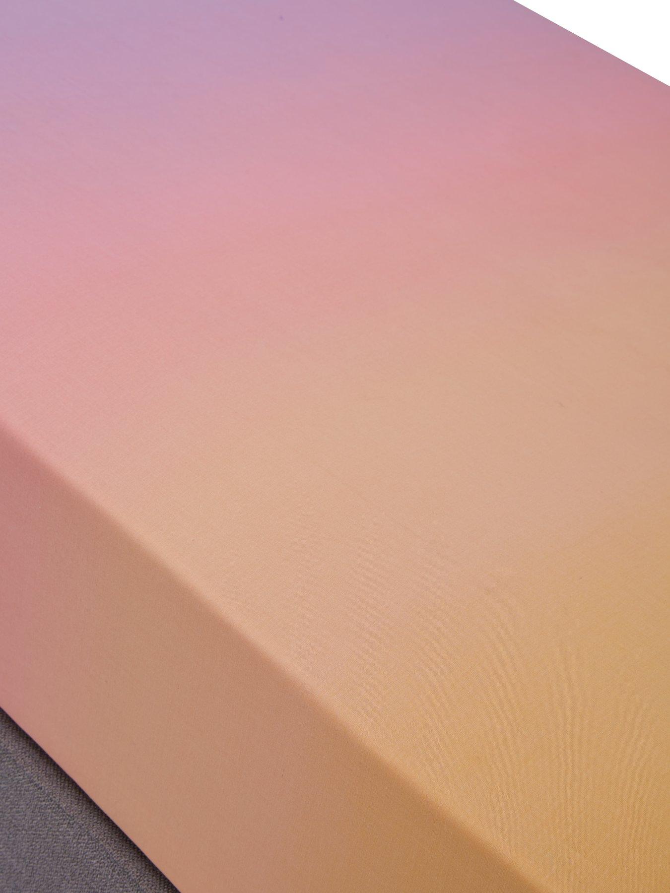 Image 5 of 5 of The Very Collection Pastel Ombre Fitted Sheet - Multi