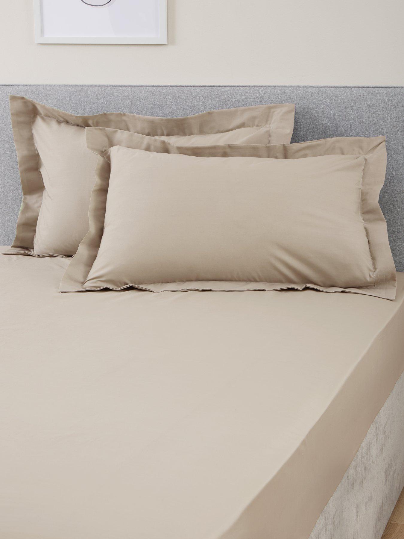The Very Collection Non-Iron 180 Thread Count Oxford Pillowcase Pair