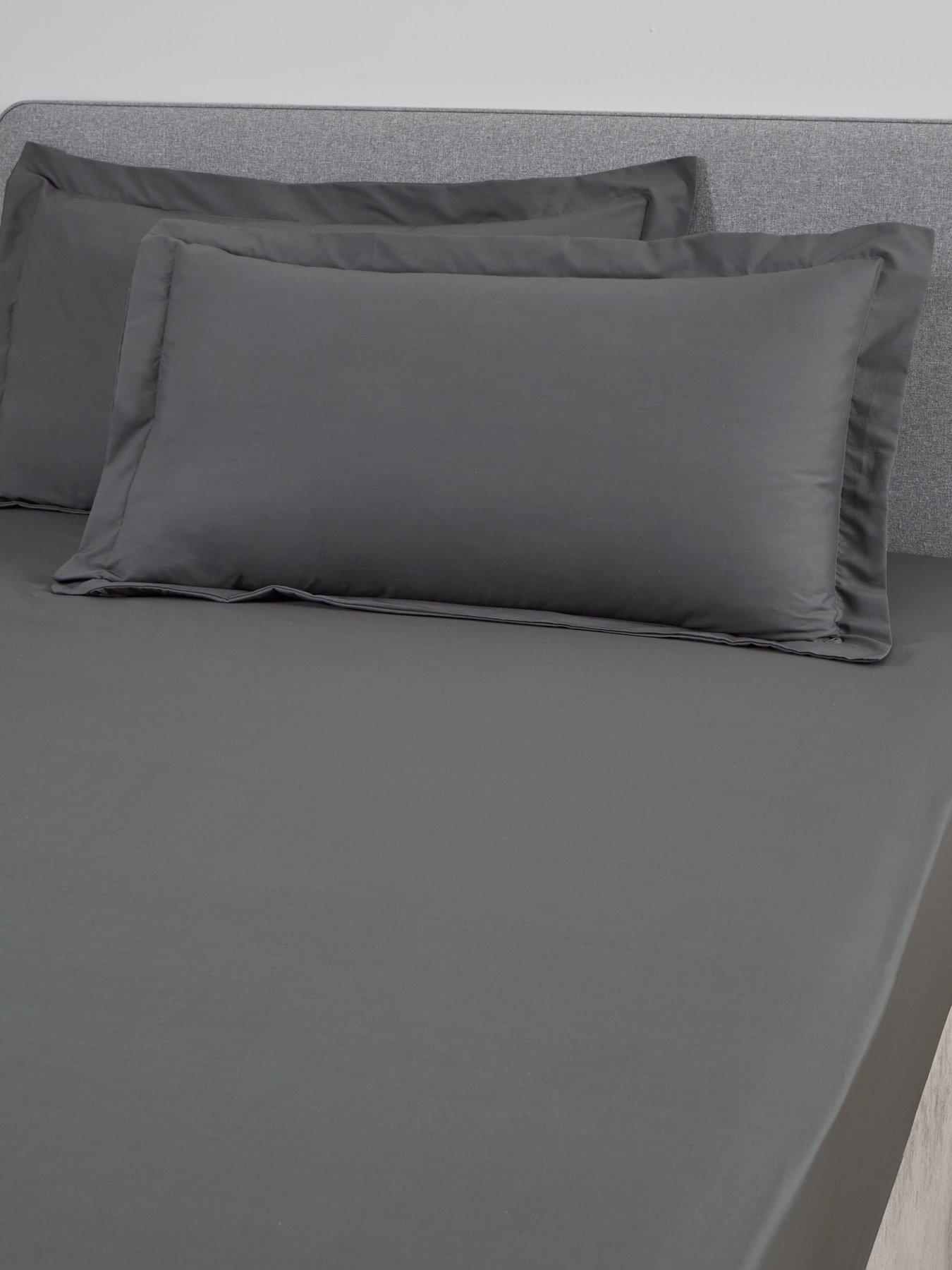 The Very Collection Non-Iron 180 Thread Count Oxford Pillowcase Pair