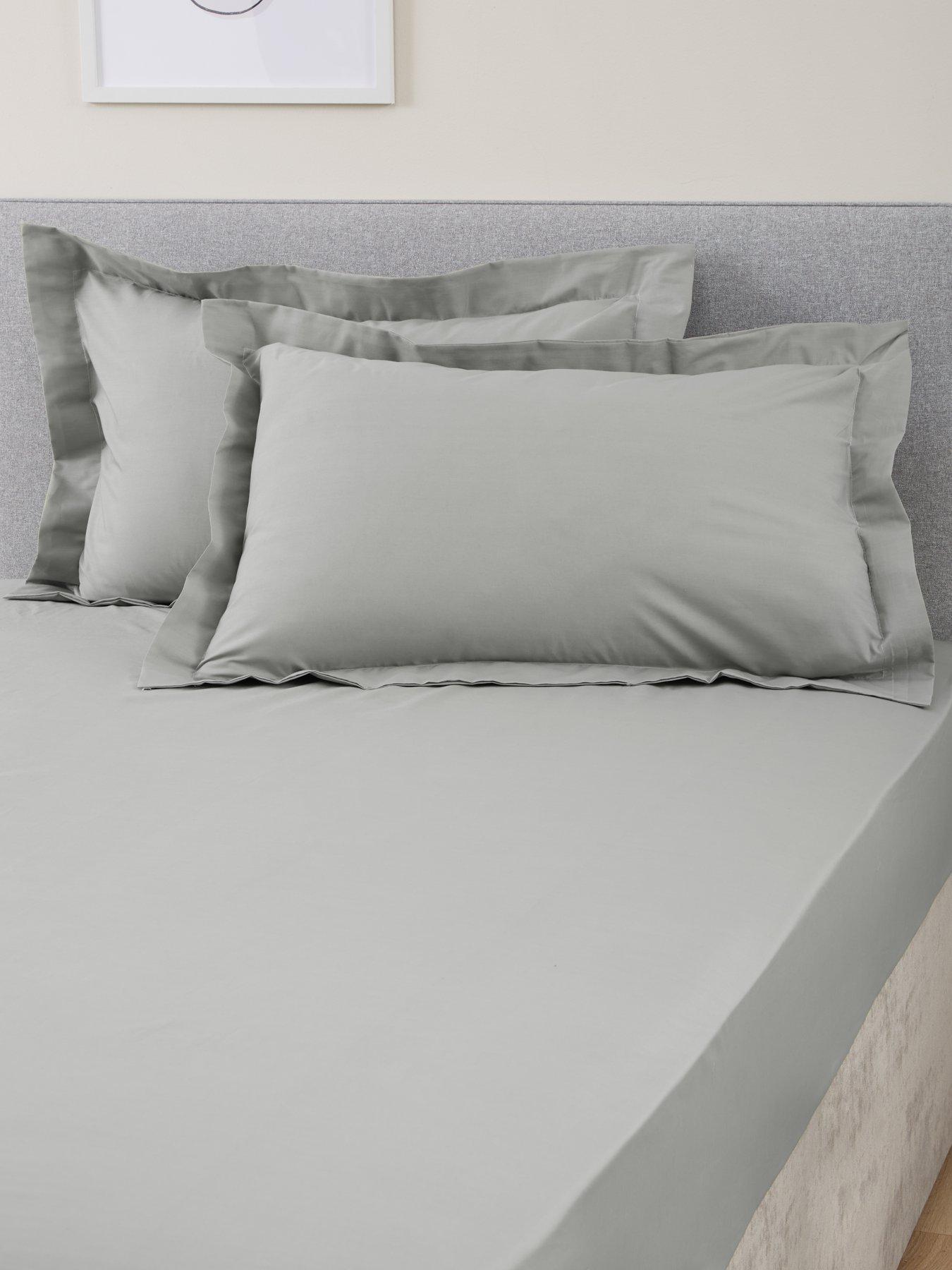 The Very Collection Non-Iron 180 Thread Count Oxford Pillowcase Pair