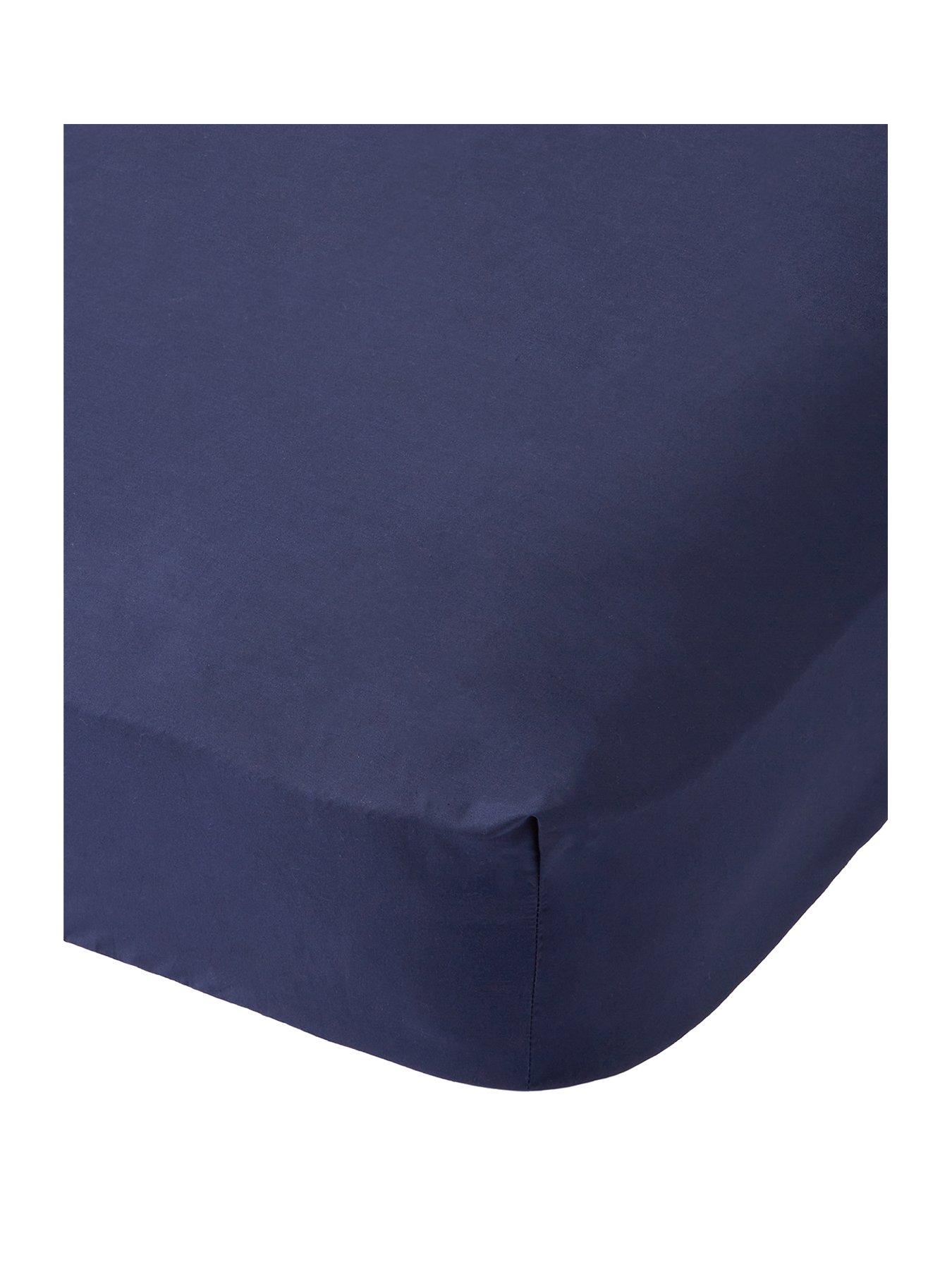 Image 2 of 4 of The Very Collection Non-Iron 180 Thread Count 28 cm Fitted Sheet