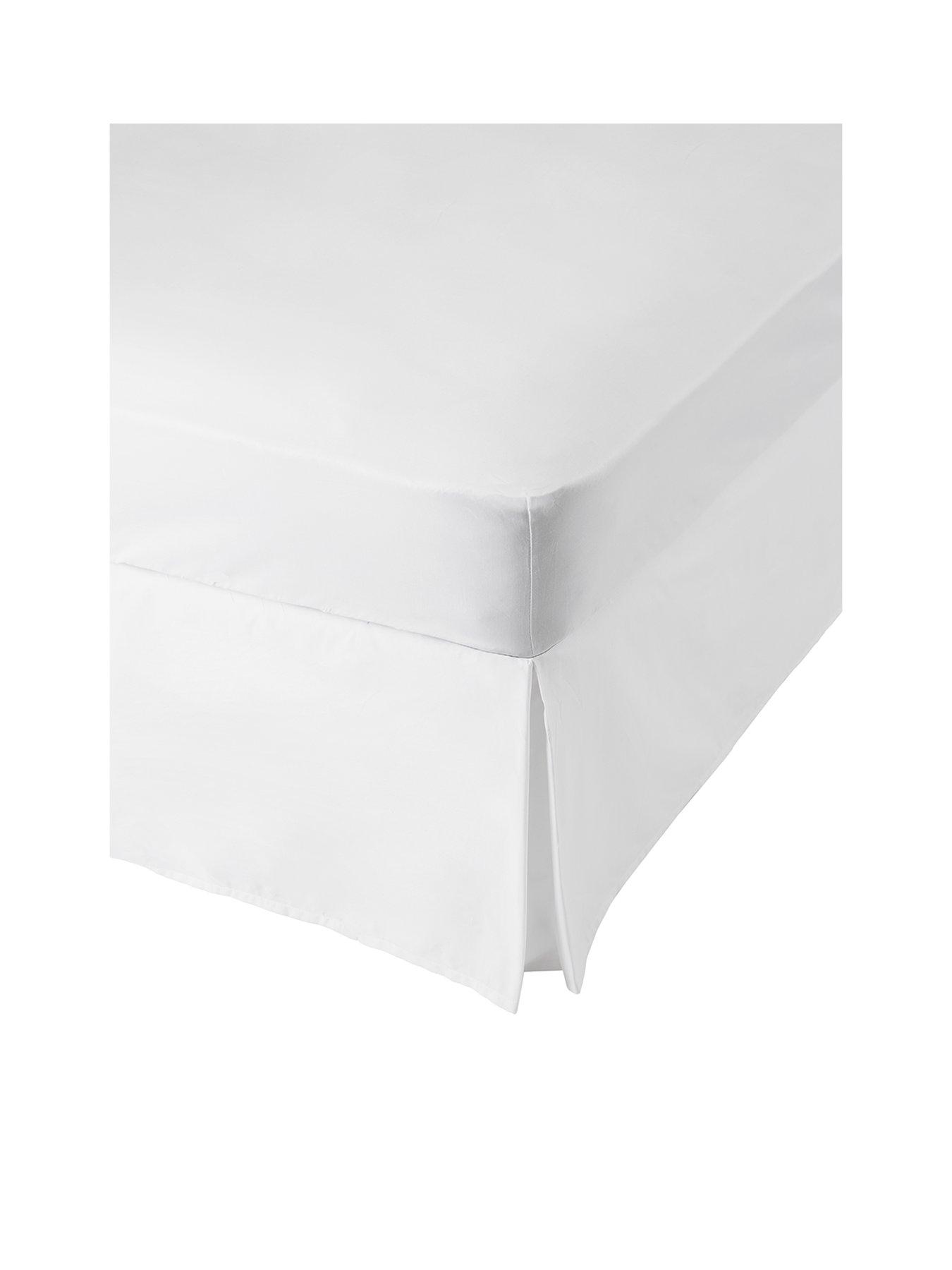  image of very-home-non-iron-180-thread-count-box-pleat-base-valance