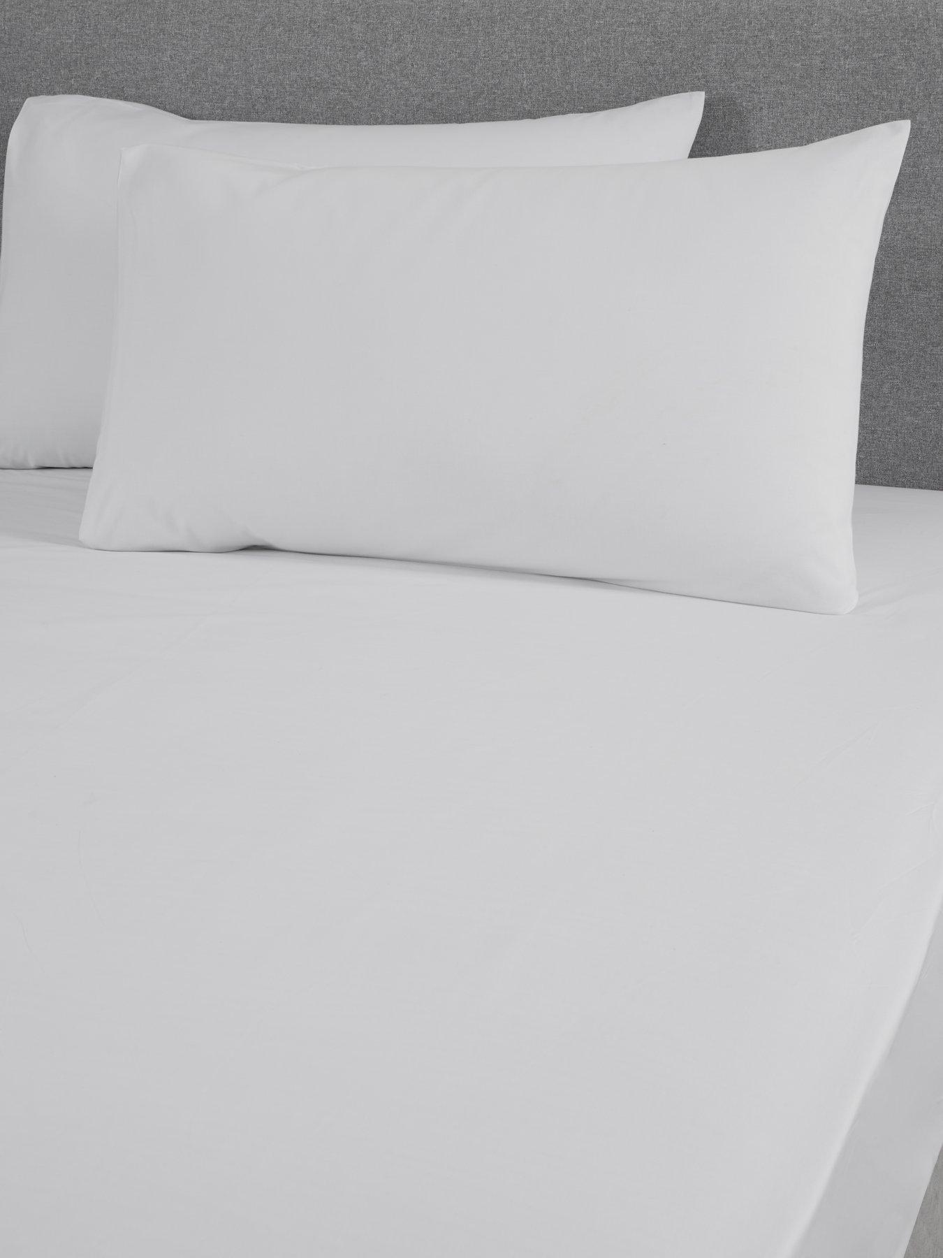 Very Home Non-Iron 180 Thread Count Pillowcase Pair | littlewoods.com