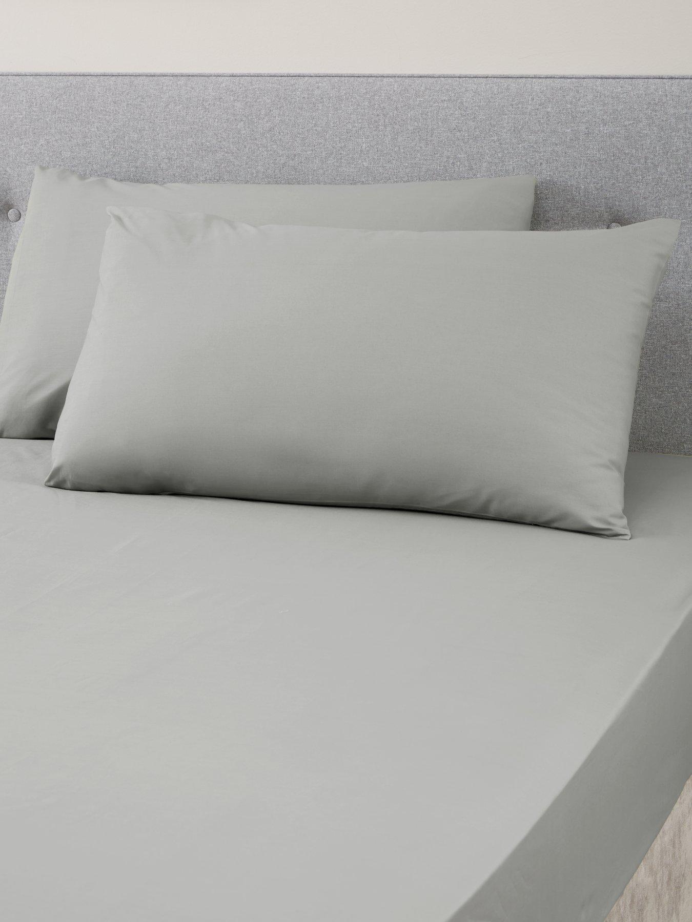 Very Home Non-Iron 180 Thread Count Pillowcase Pair