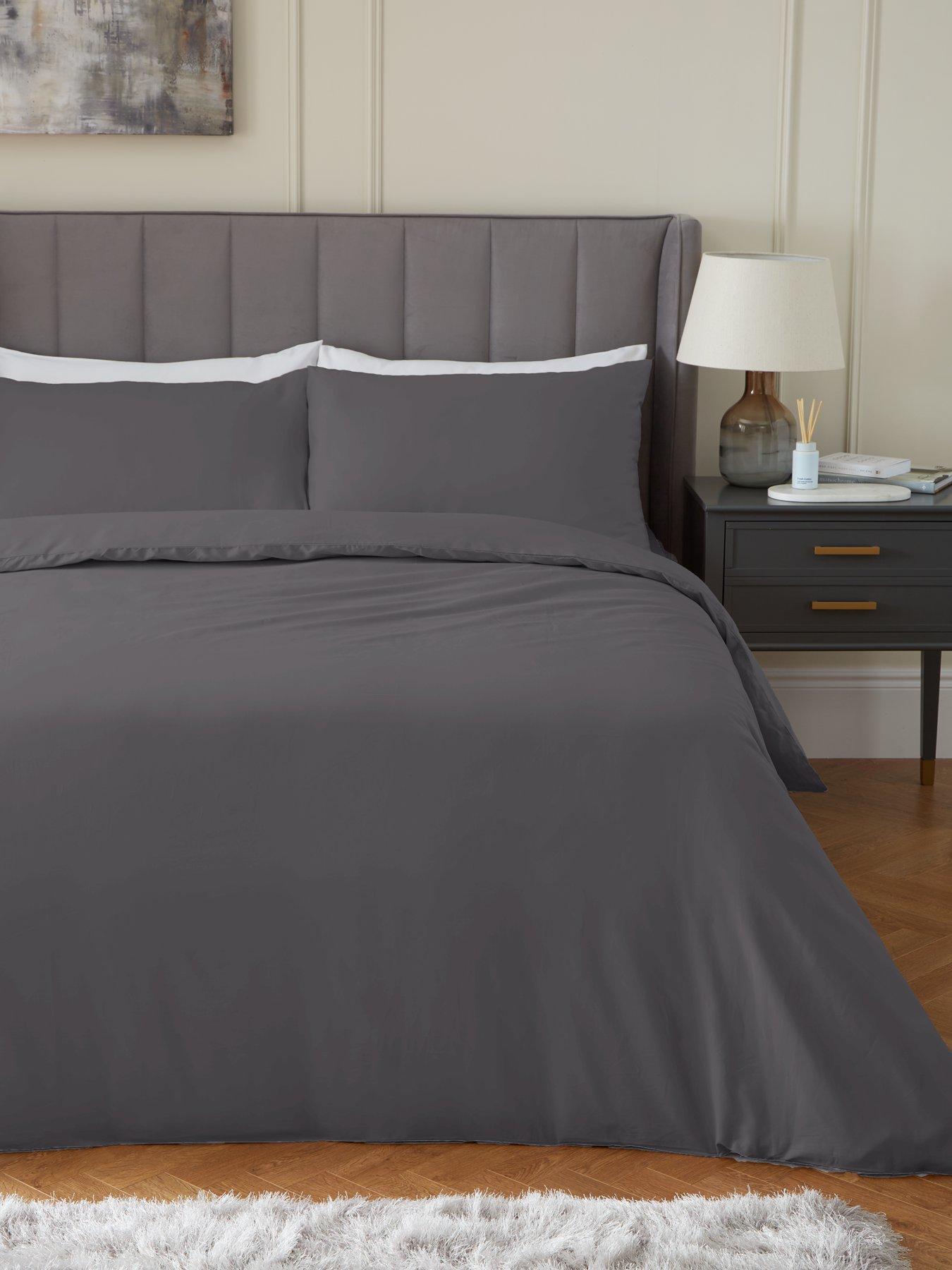 Very Home Luxury 400 Thread Count Soft Touch Cotton Sateen Duvet Cover Set
