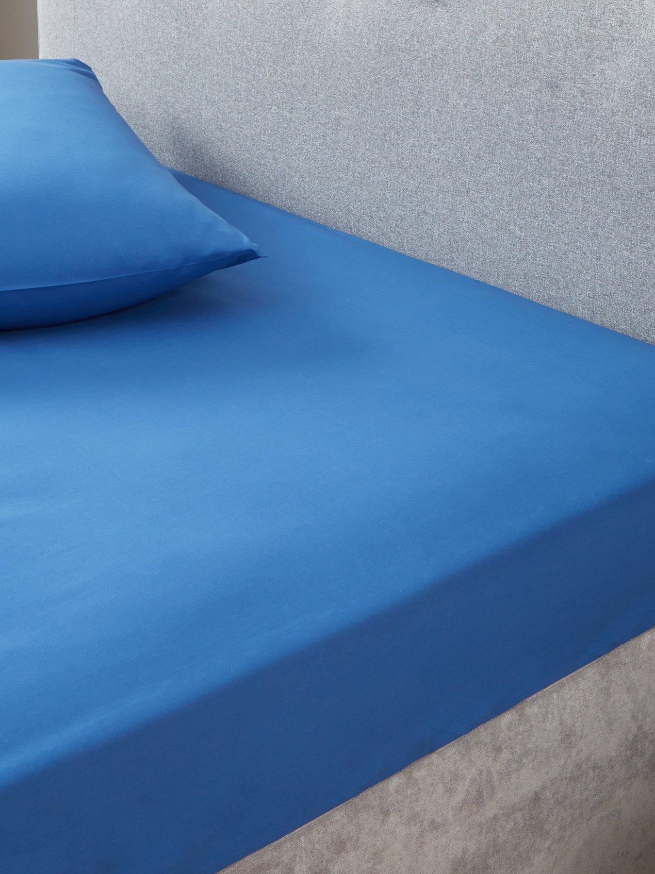 very-home-easy-care-polycotton-25-cm-fitted-sheet