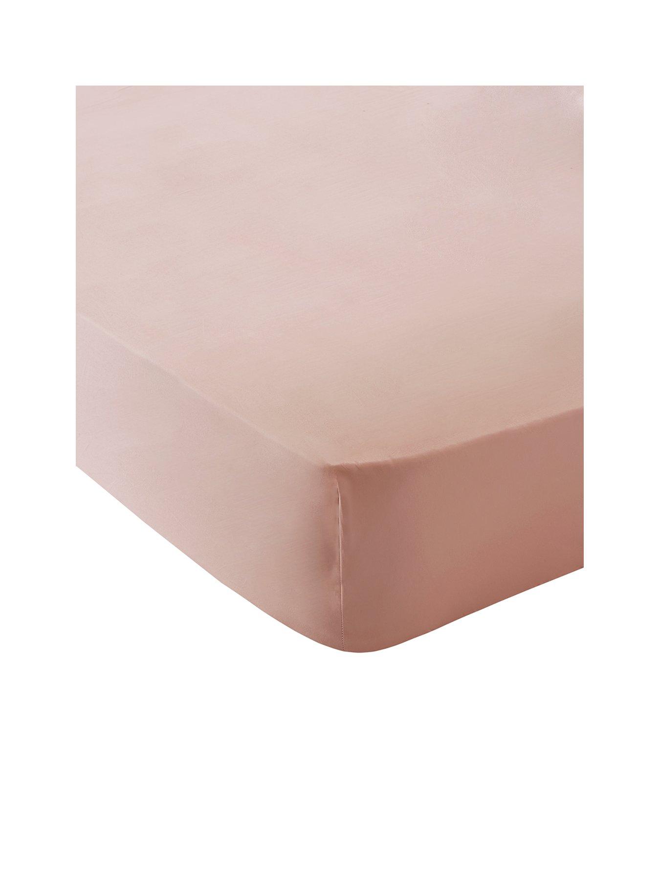 Image 2 of 3 of The Very Collection Luxury 400 Thread Count Soft Touch Cotton Sateen 32 cm Extra Deep Fitted Sheet
