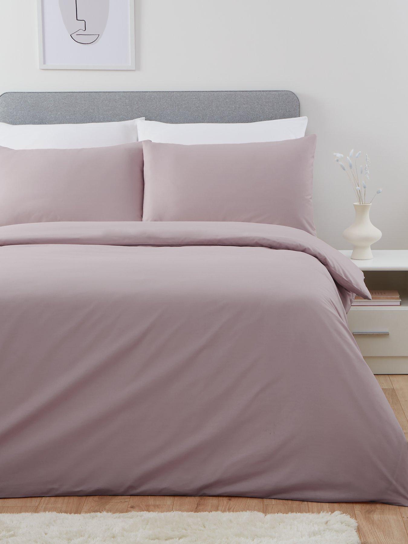 Very Home Non-Iron 180 Thread Count Duvet Cover Set