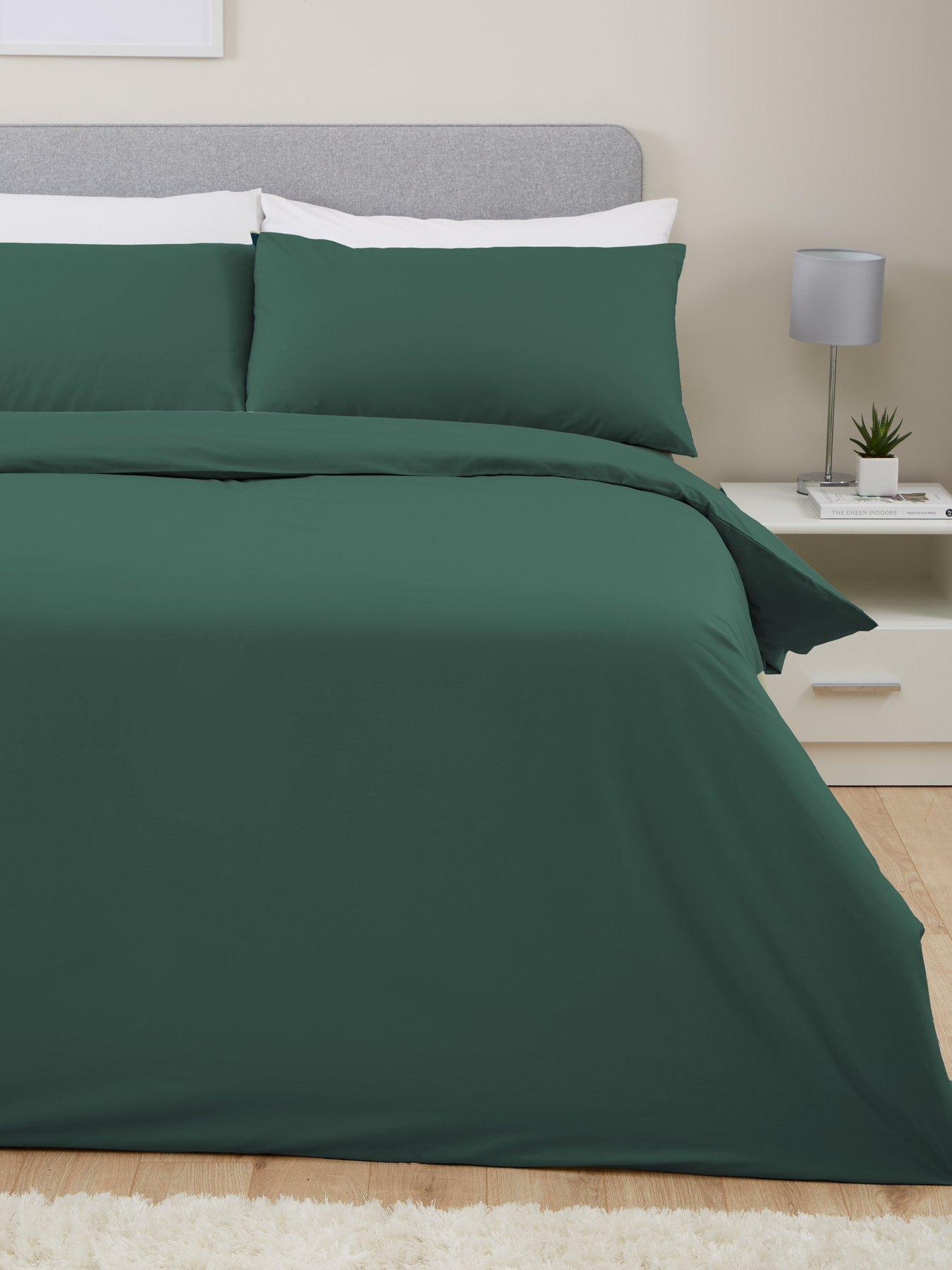 Image 1 of 5 of The Very Collection Non-Iron 180 Thread Count Duvet Cover Set