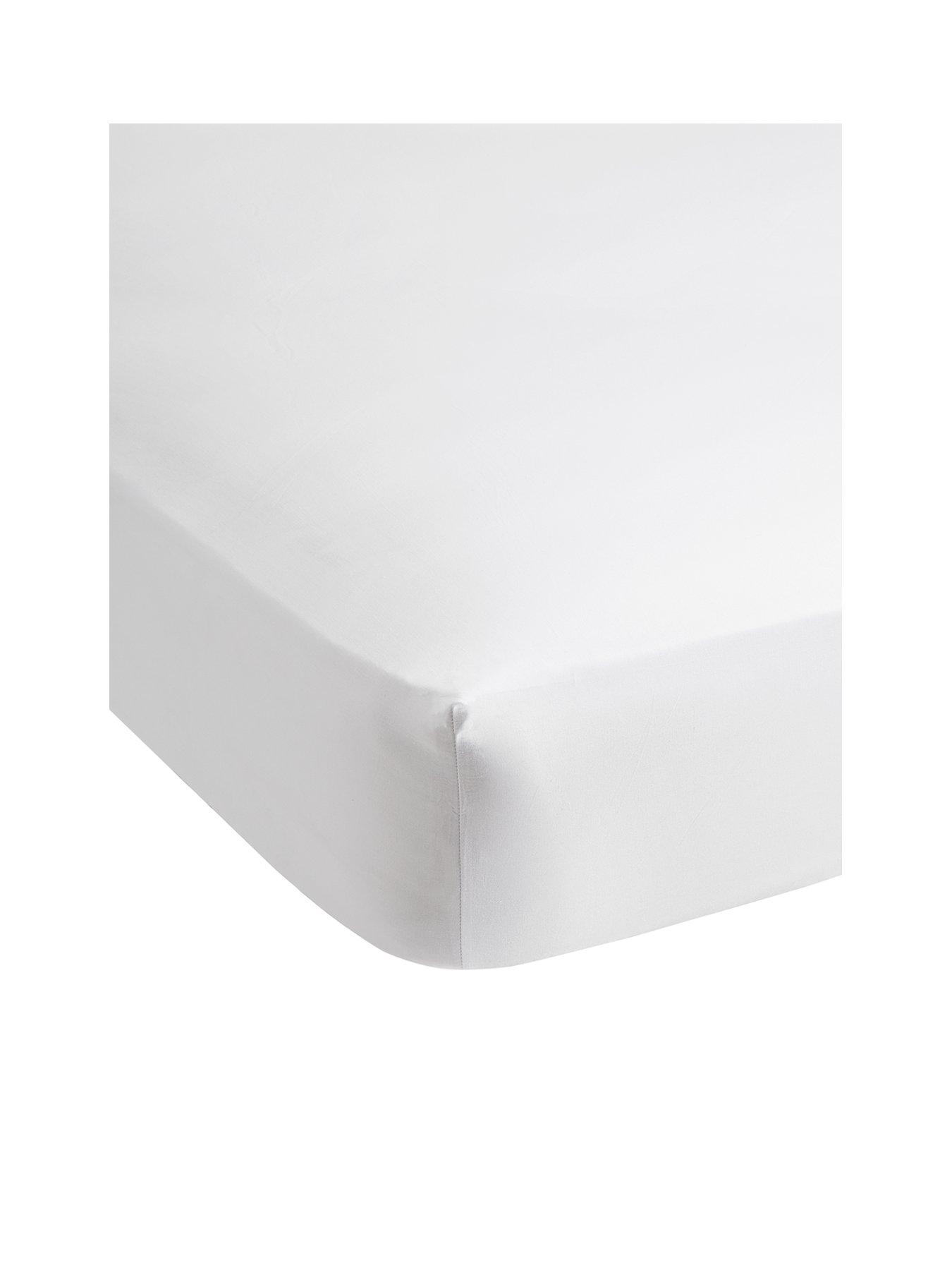 Image 2 of 3 of The Very Collection Luxury 400 Thread Count Soft Touch Cotton Sateen 28 cm Deep Fitted Sheet
