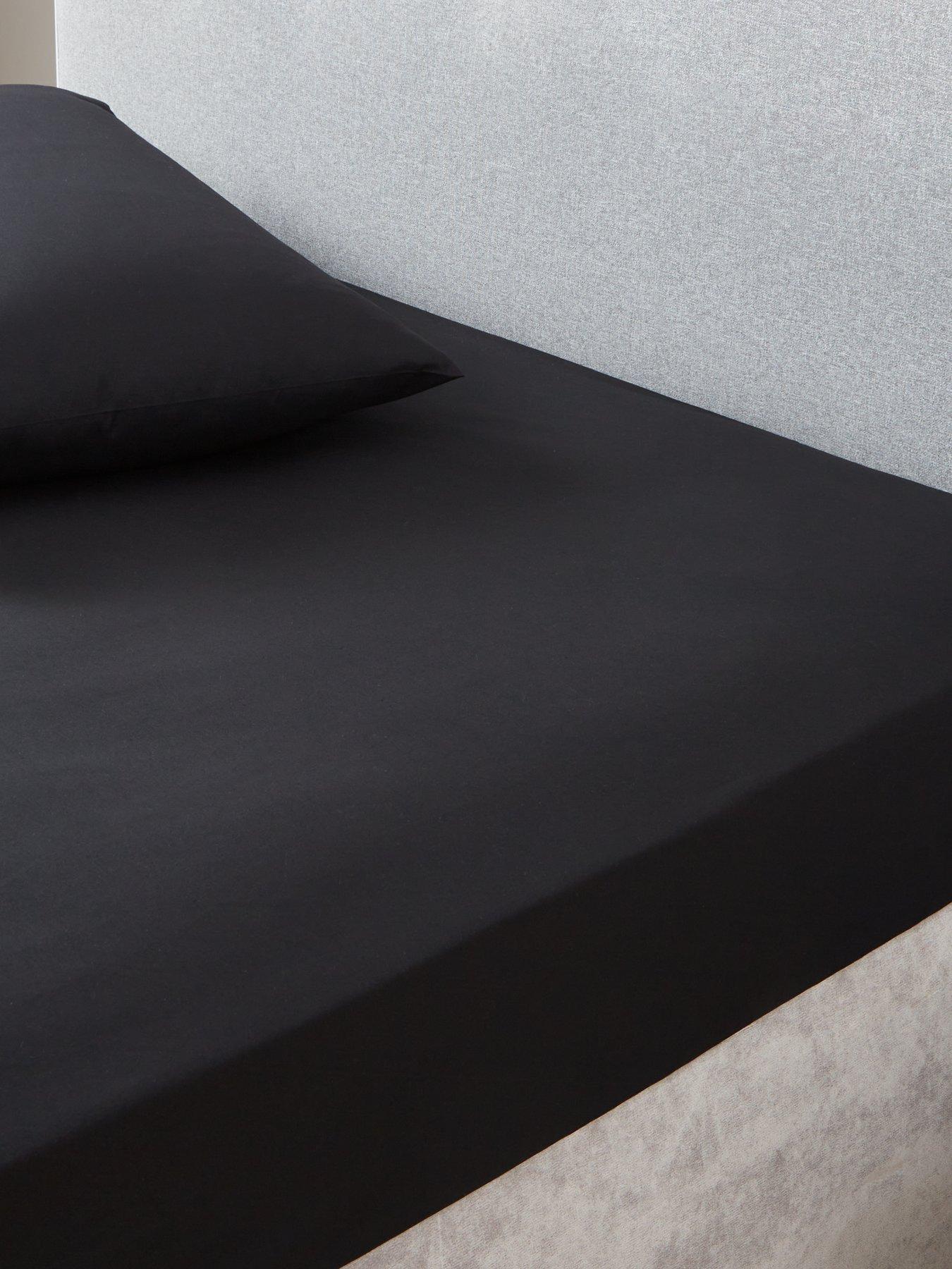 The Very Collection Easy Care Polycotton 25 cm Fitted Sheet