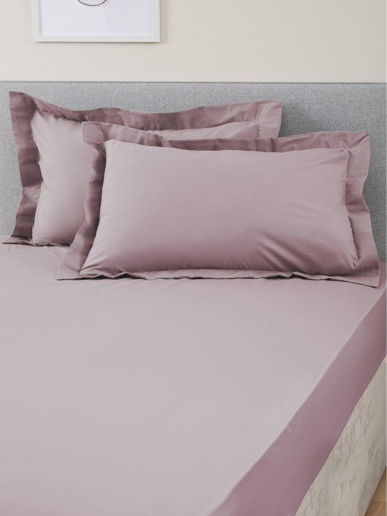 The Very Collection Non-Iron 180 Thread Count Oxford Pillowcase Pair