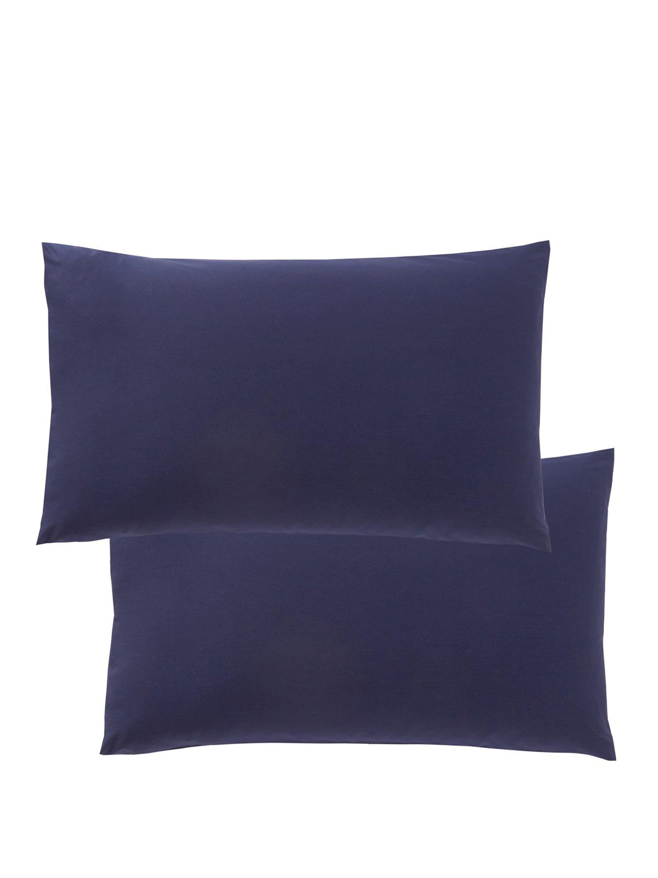Image 2 of 4 of Very Home Non-Iron 180 Thread Count Standard Pillowcase Pair