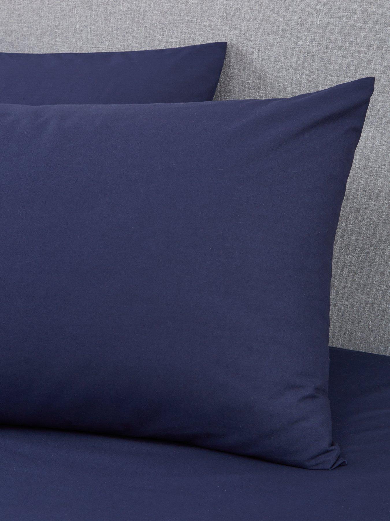 Image 3 of 4 of Very Home Non-Iron 180 Thread Count Standard Pillowcase Pair