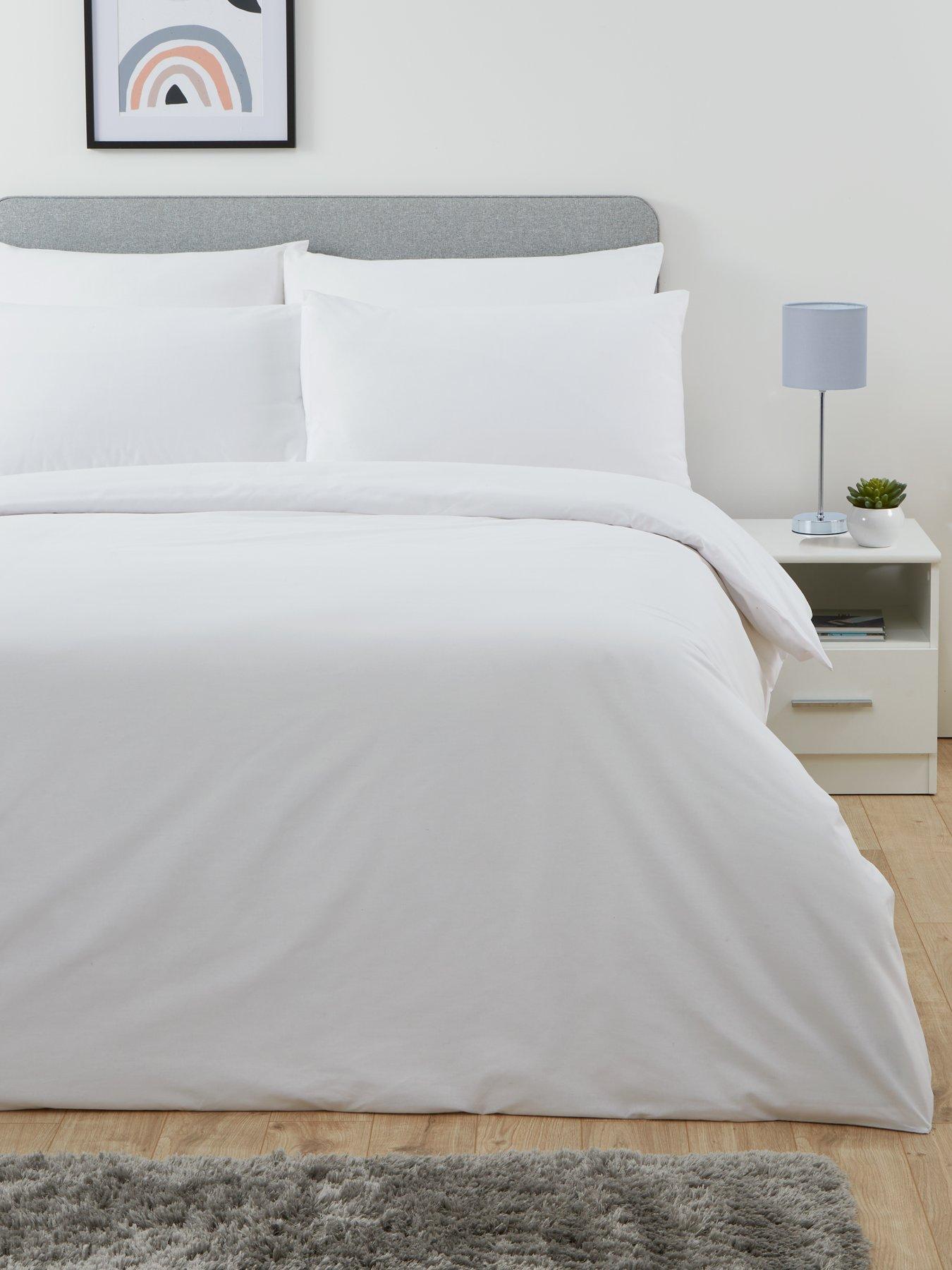 Very Home Non-Iron 180 Thread Count Duvet Cover Set