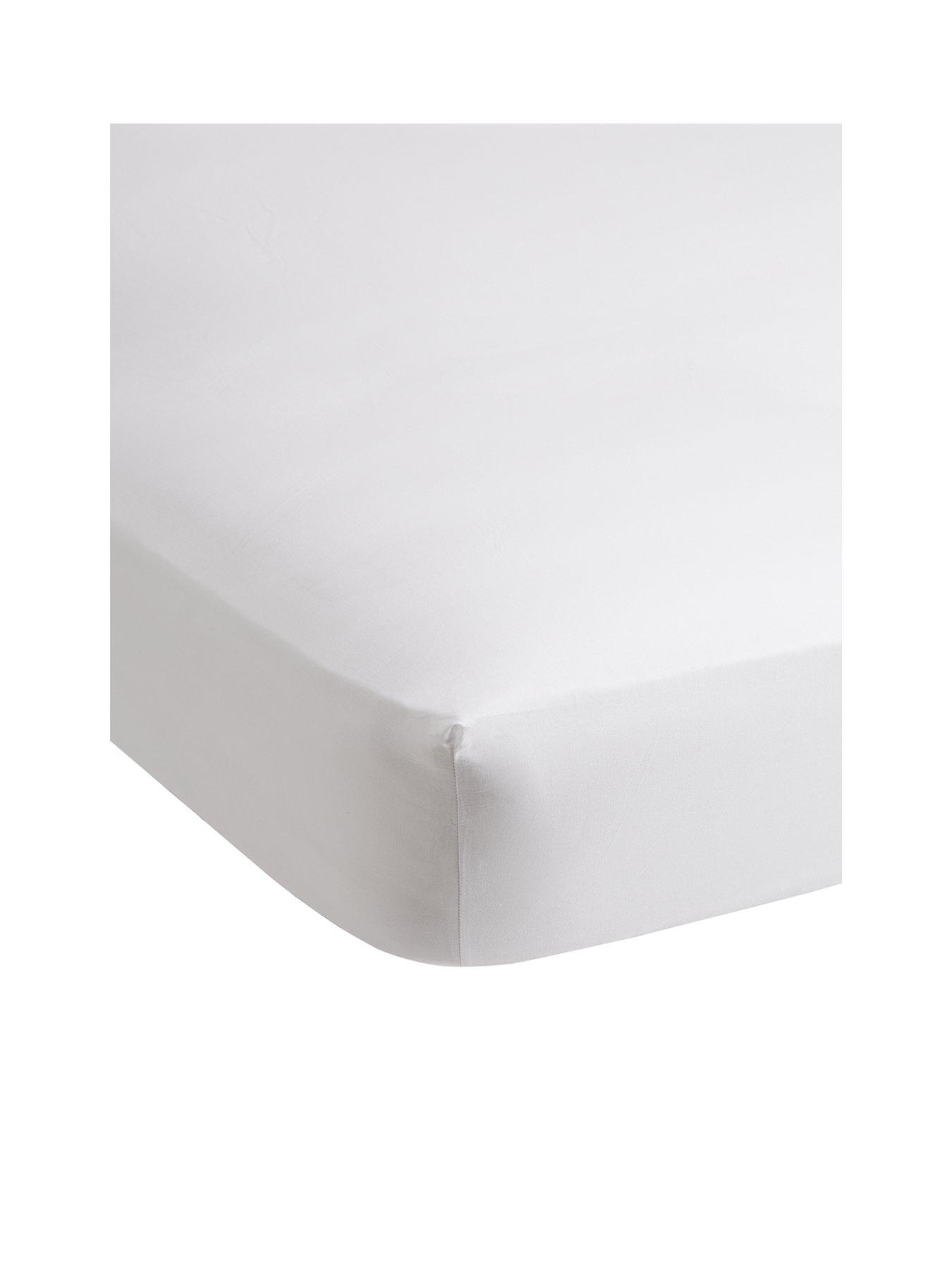  image of the-very-collection-easy-care-polycottonnbspextra-deep-32-cm-fitted-sheet