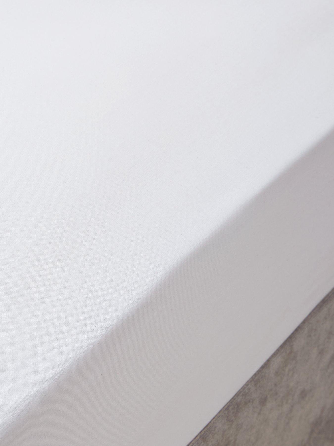  image of the-very-collection-easy-care-polycottonnbspextra-deep-32-cm-fitted-sheet