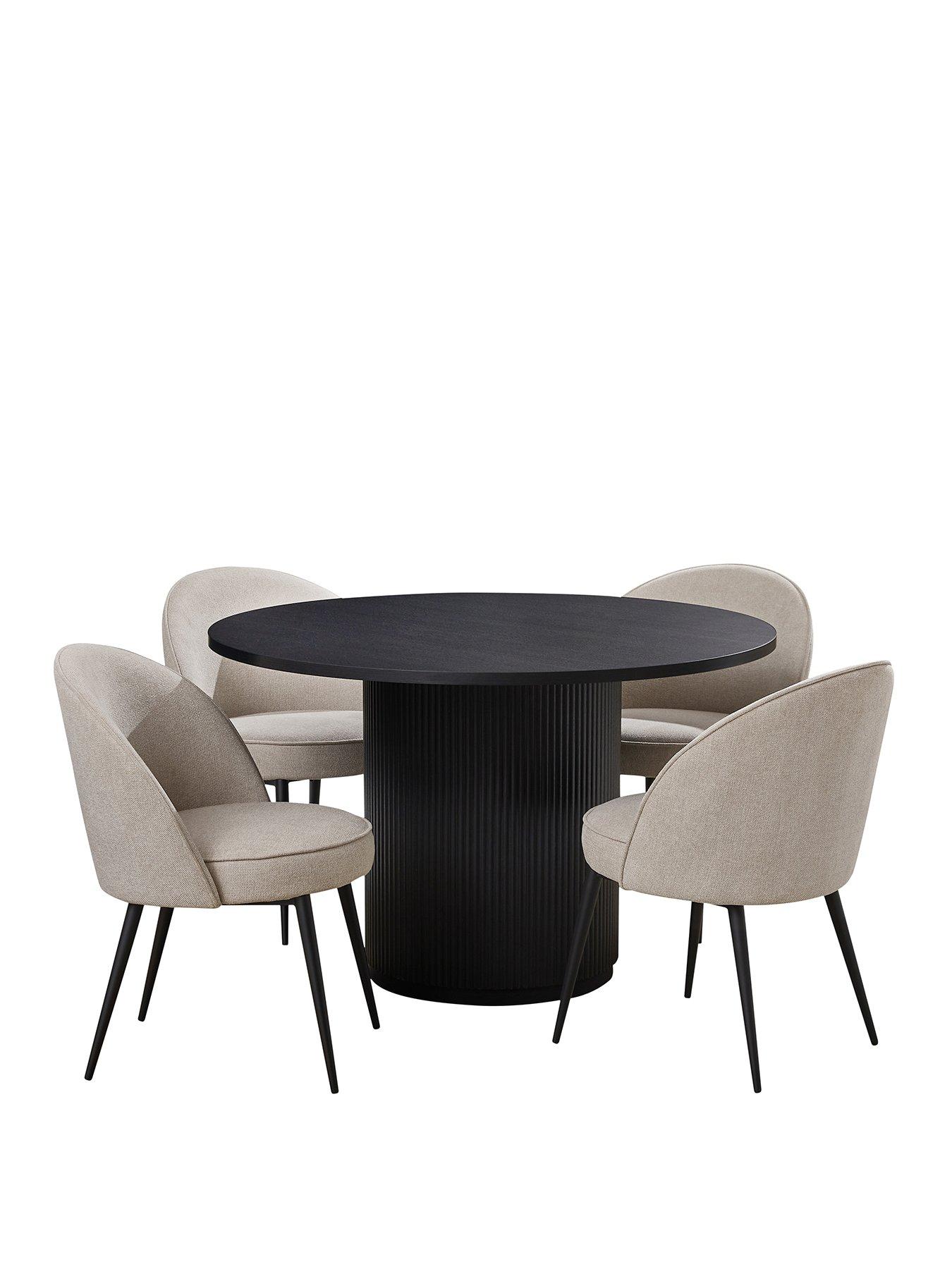 stillFront image of very-home-carina-round-120-cm-dining-table-and-4-chairs