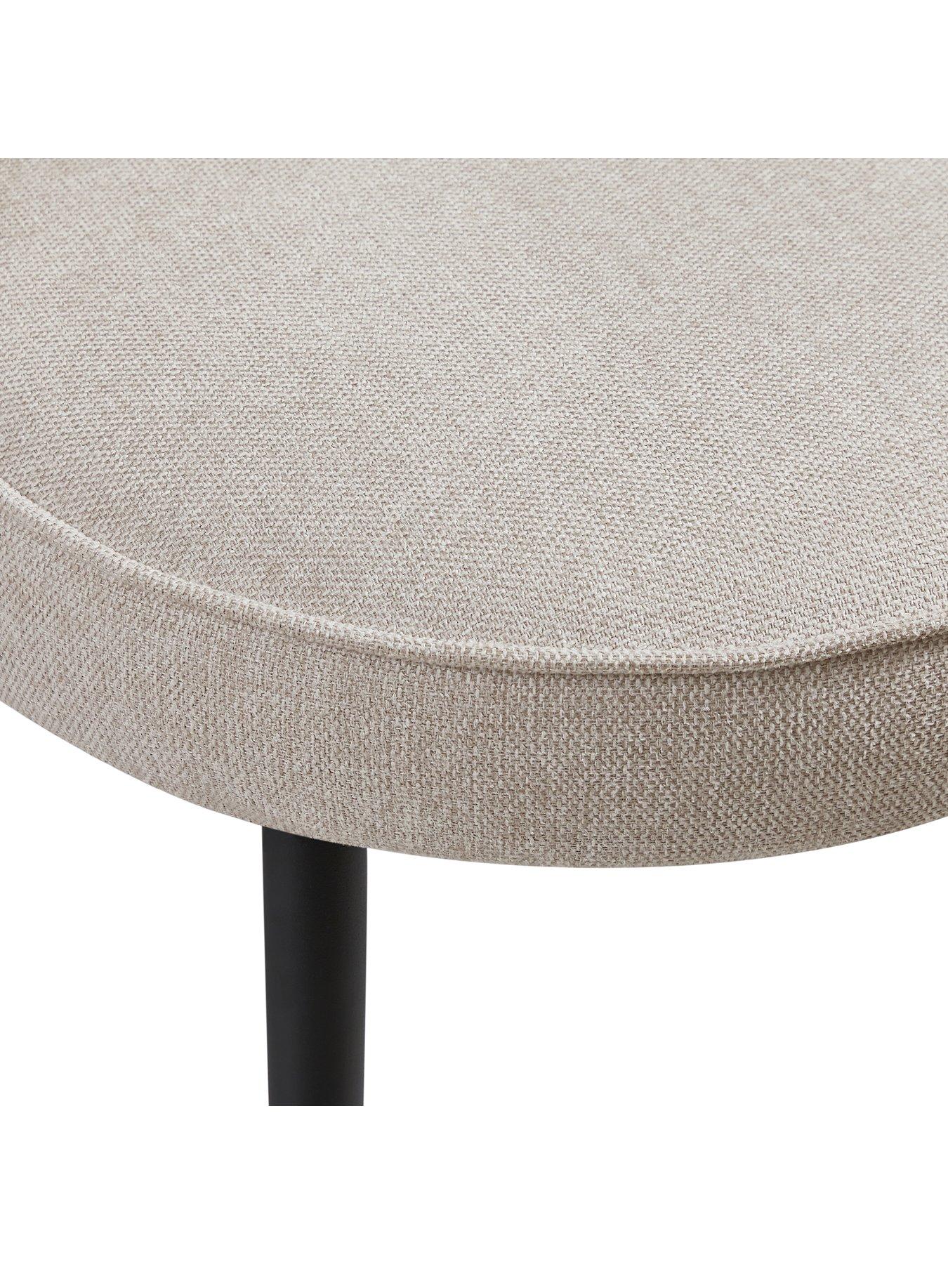  image of very-home-carina-round-120-cm-dining-table-and-4-chairs