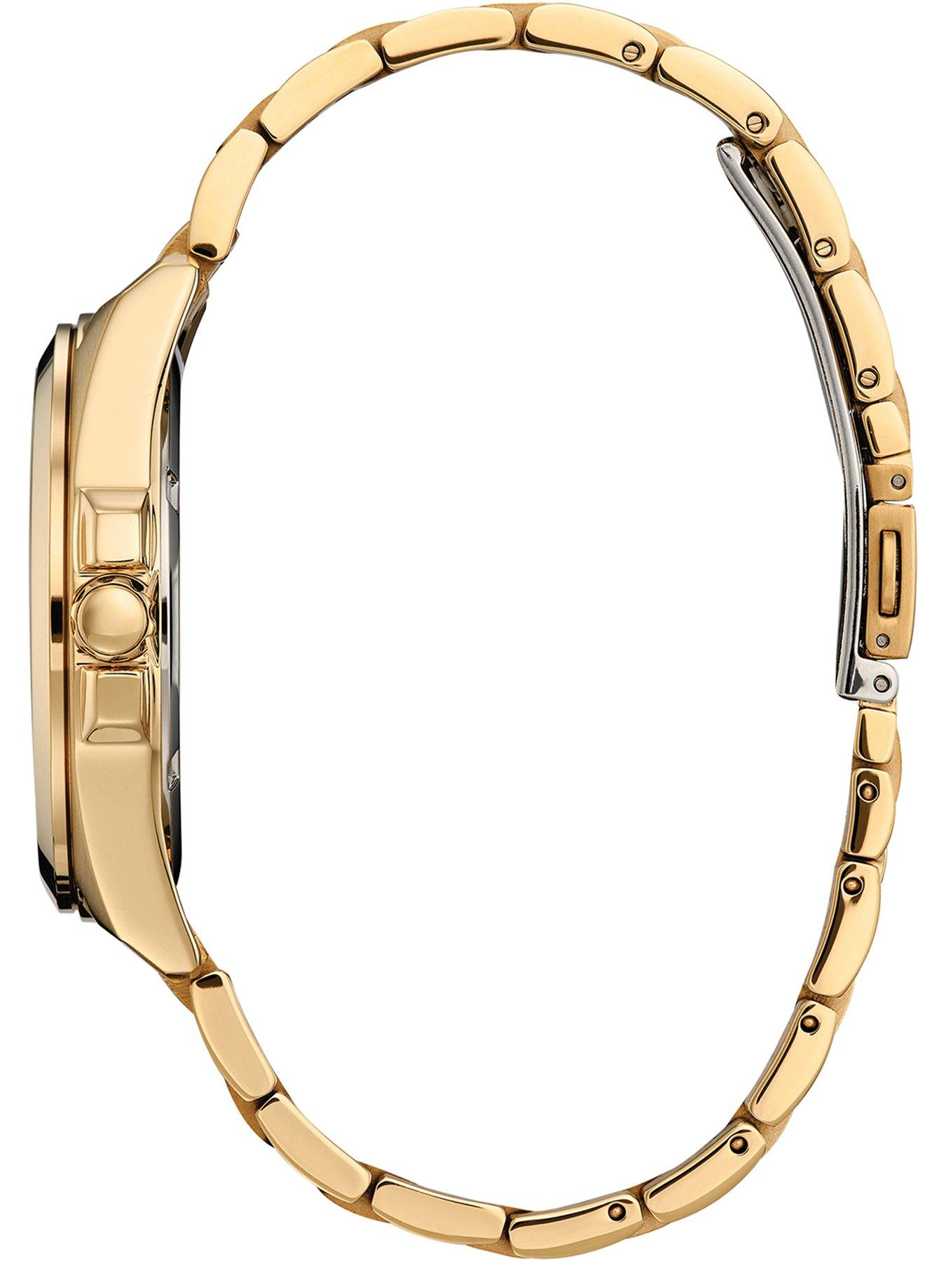  image of citizen-gents-eco-drive-bracelet-gold-bracelet