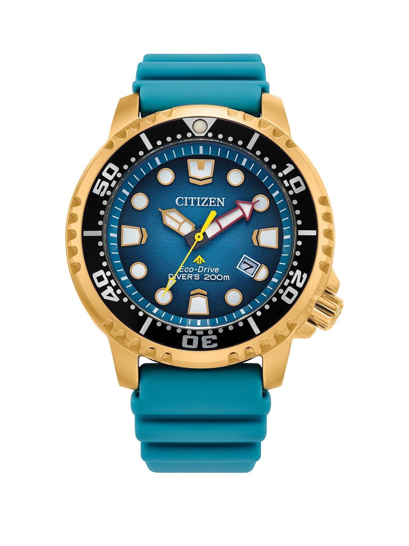 Citizen GENTS ECO DRIVE PROMASTER Blue PU Watch littlewoods