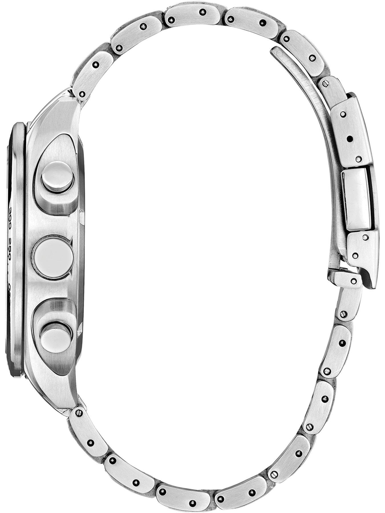 Image 3 of 8 of Citizen GENTS ECO-DRIVE CHRONOGRAPH Stainless steel bracelet Watch