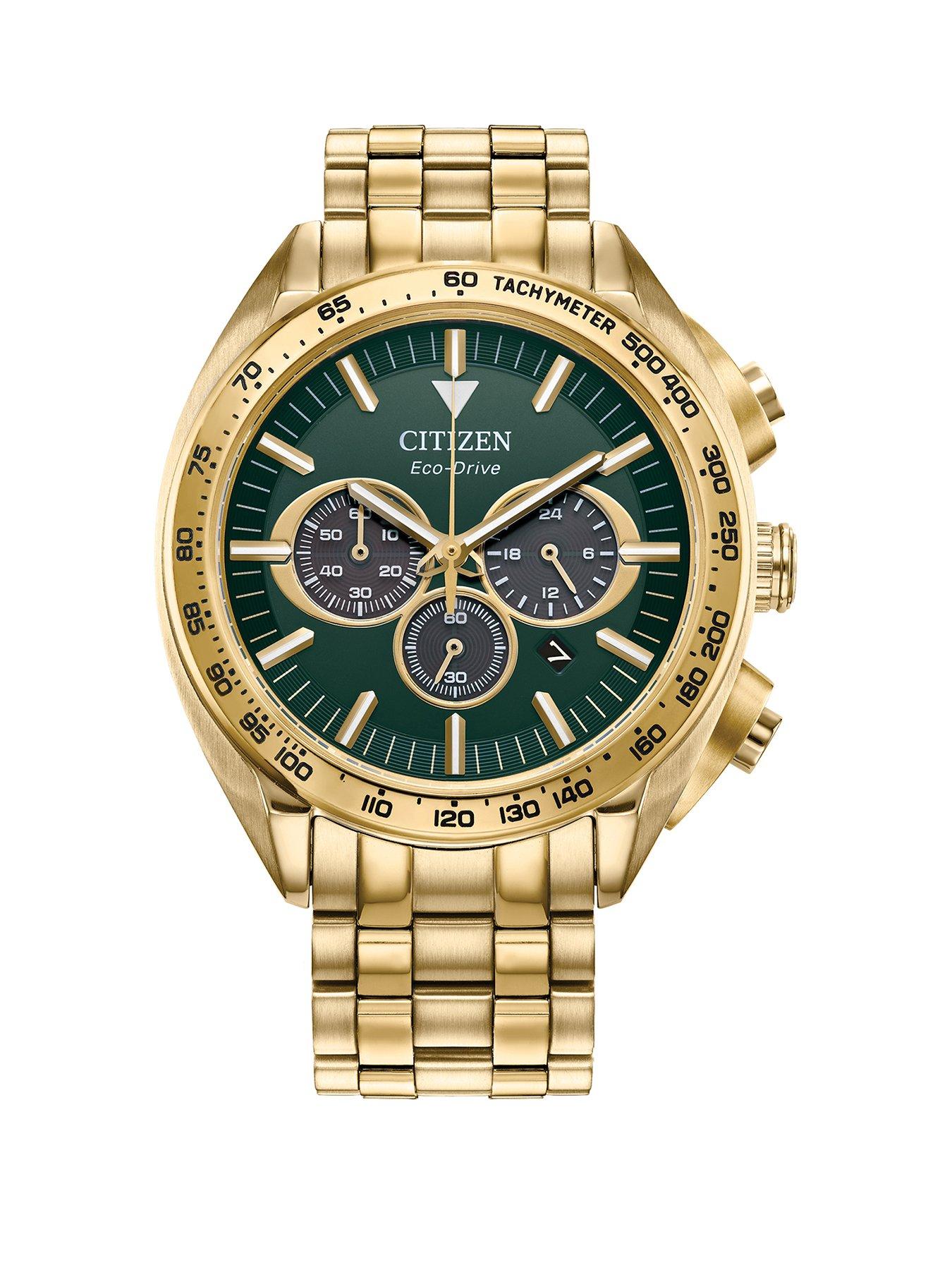 citizen-gents-eco-drive-chronograph-gold-bracelet
