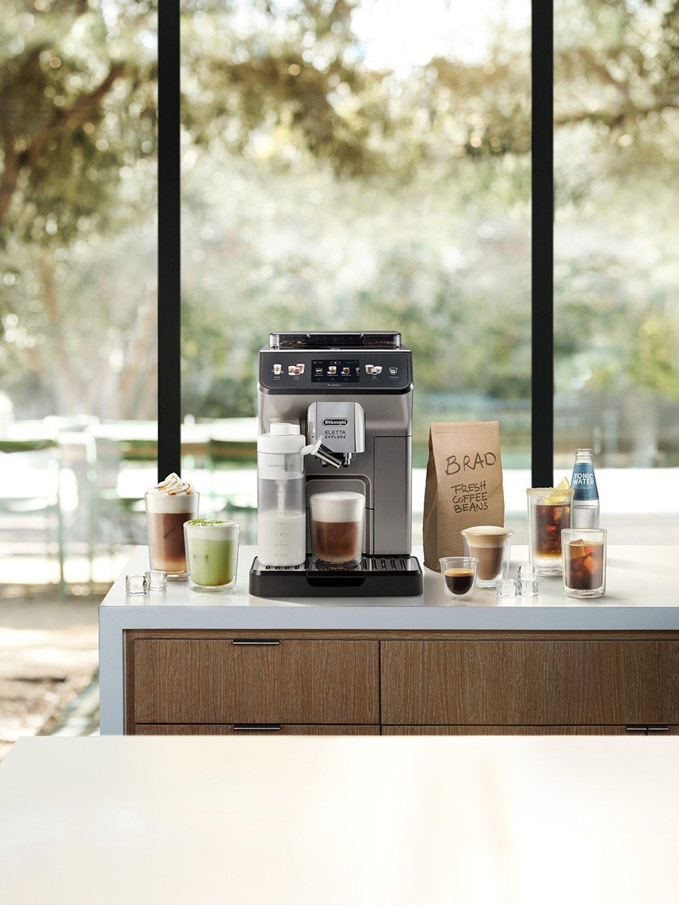 DeLonghi Eletta Explore Bean to Cup Coffee Machine with Cold Brew  Technology ECAM450.86.TB | Littlewoods
