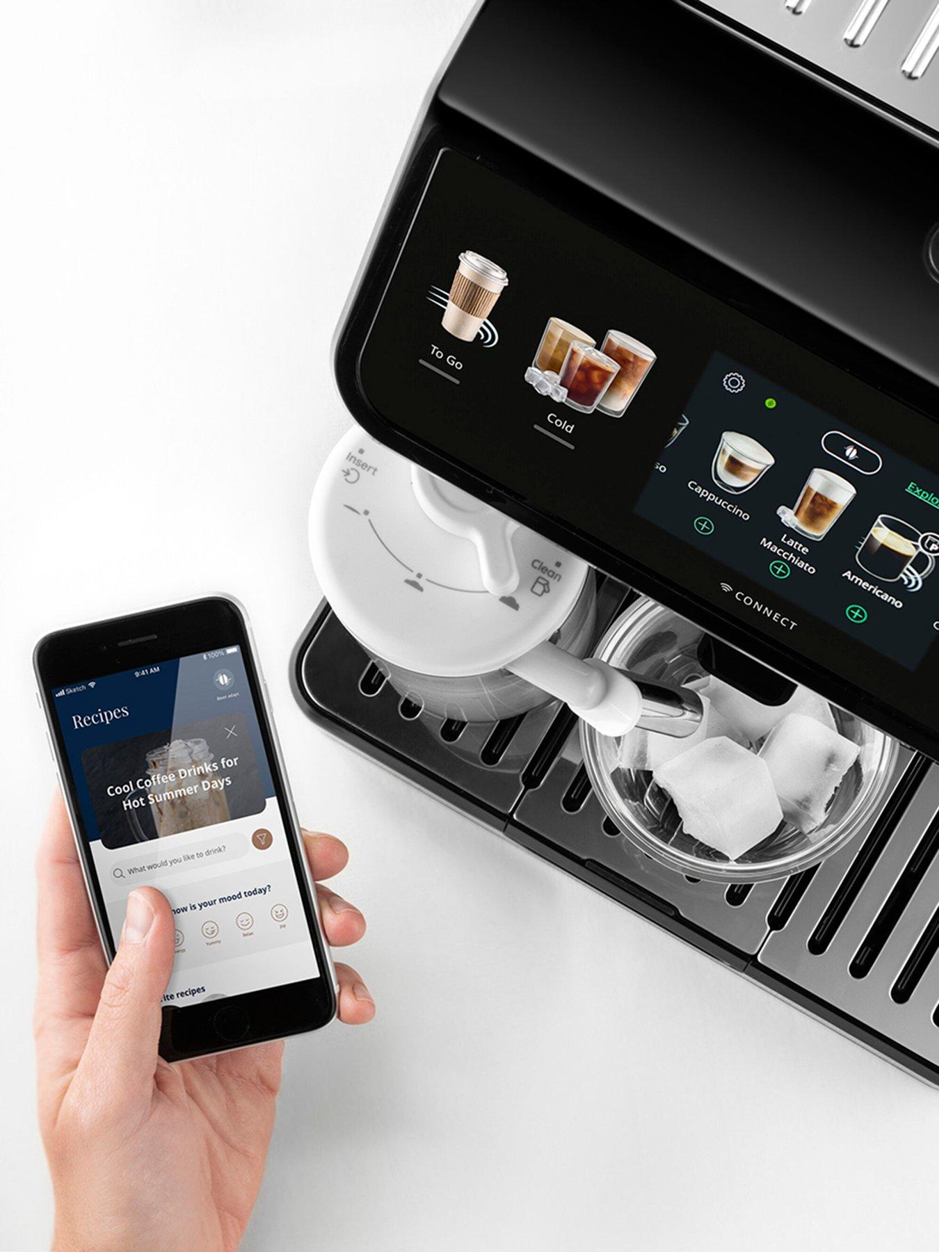 DeLonghi Eletta Explore Bean to Cup Coffee Machine with Cold Brew ...