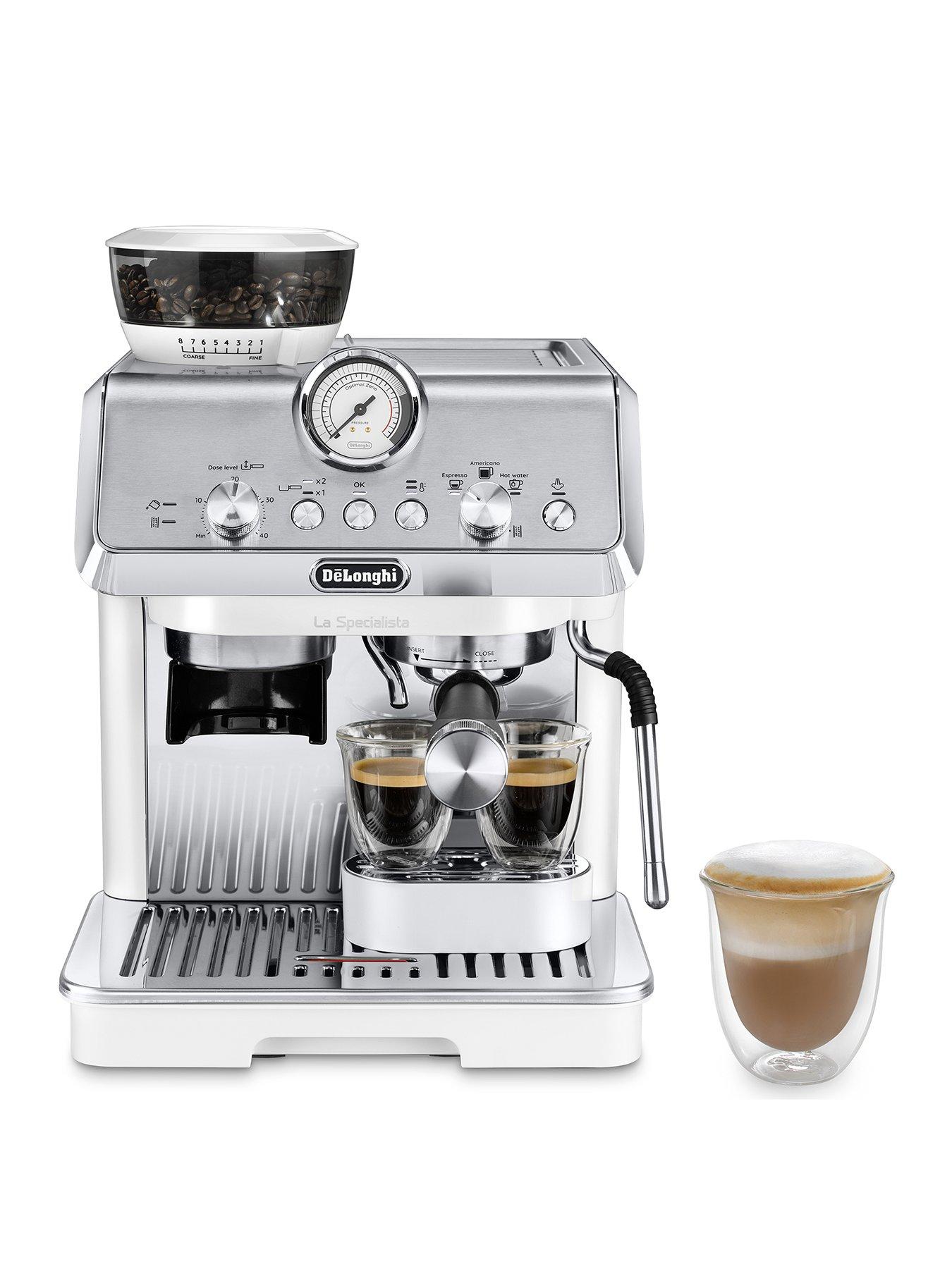 DeLonghi EC9155.W Manual Pump Coffee Machine