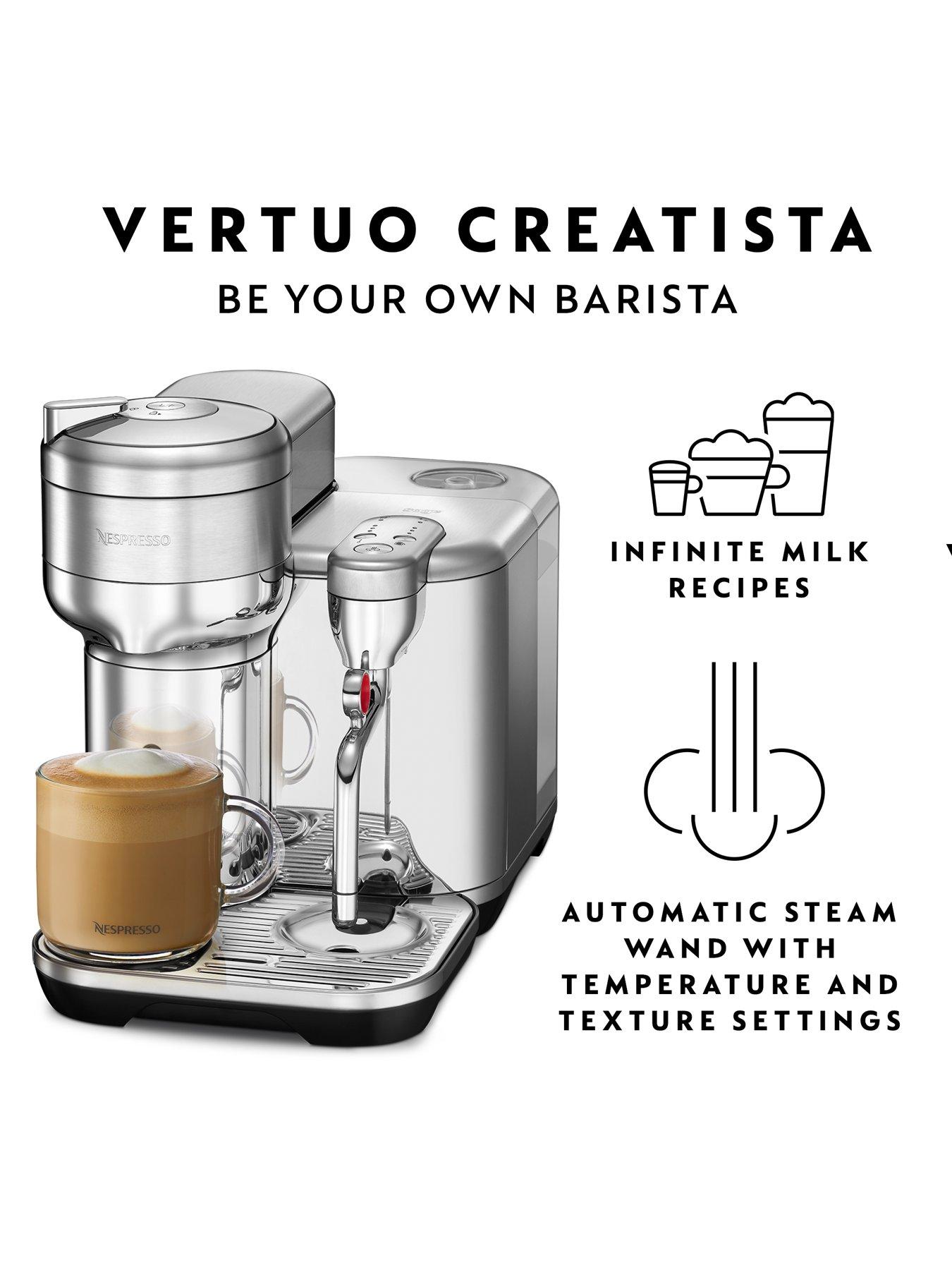 Image 3 of 7 of Nespresso Vertuo Creatista by Sage &ndash; Stainless Steel