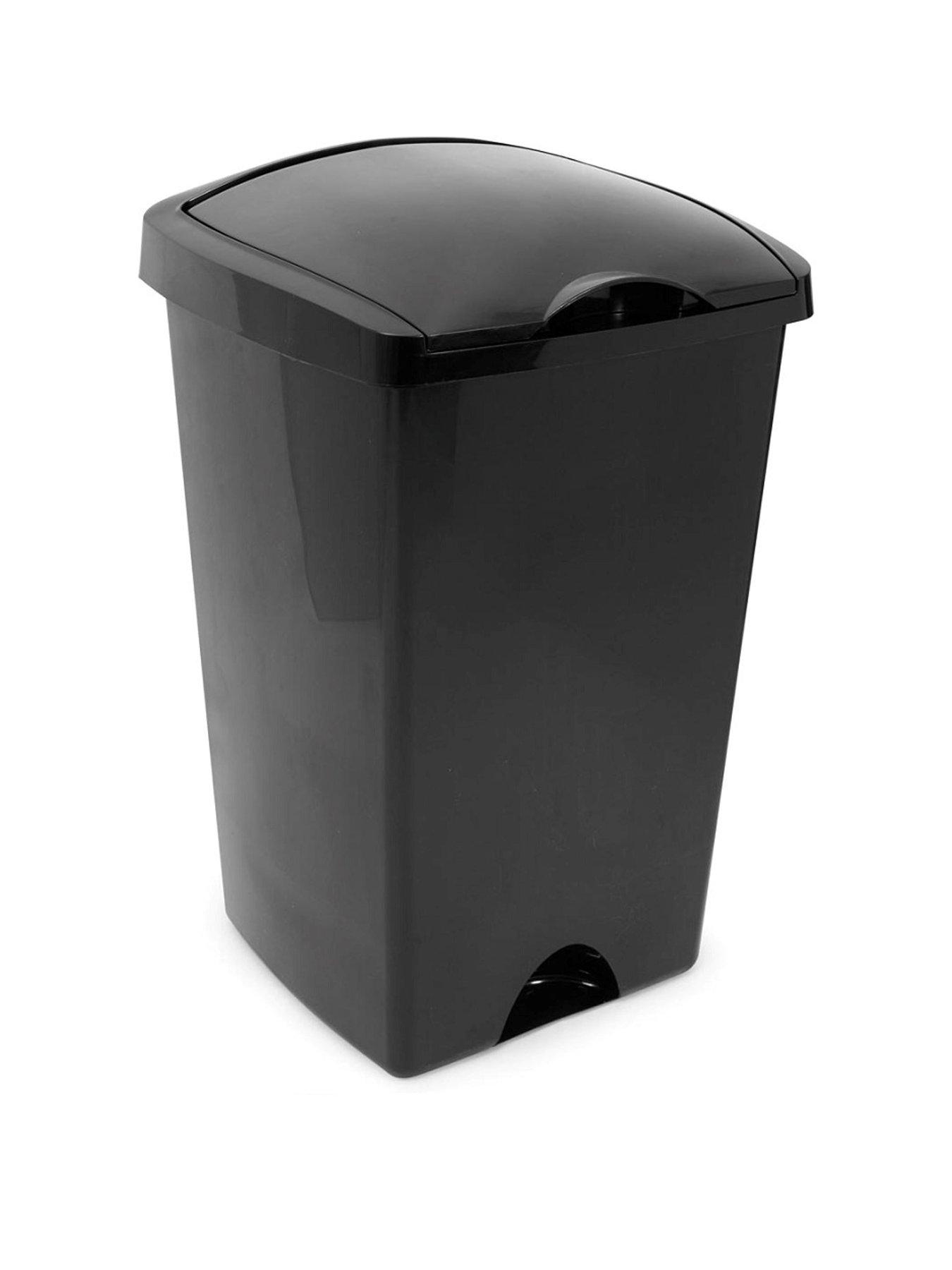 undefined 50-litre Plastic Bin with Lift-Up Lid