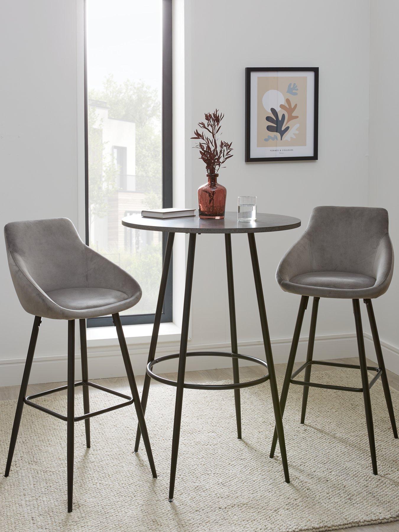 Dahlia bar on sale stool grey