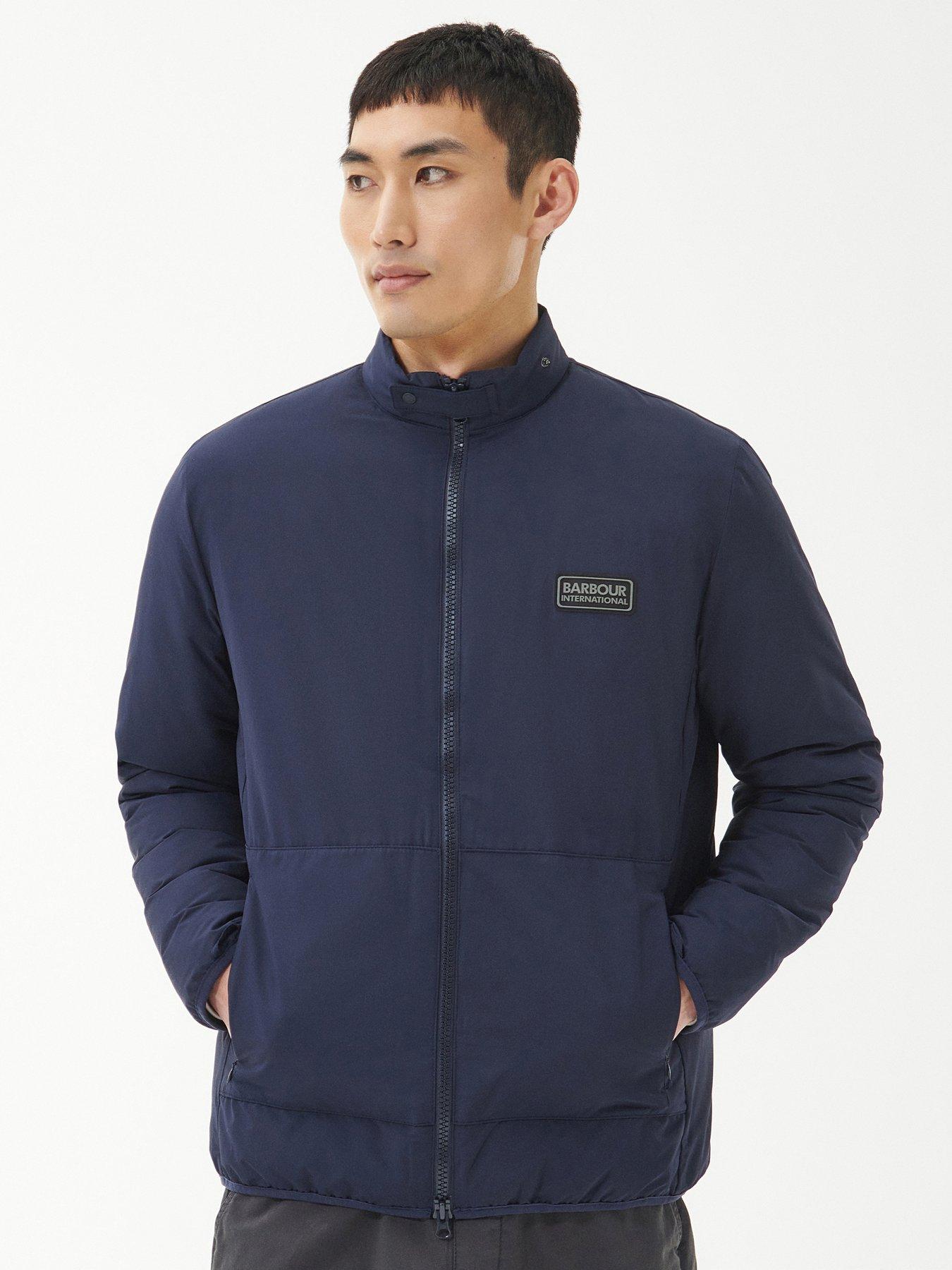 Barbour aubern deals jacket navy