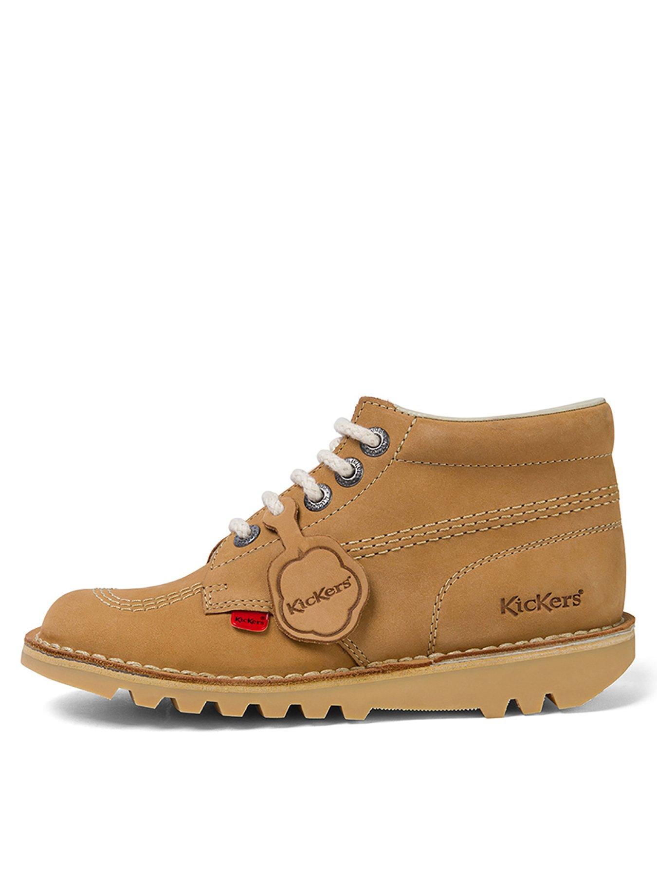 Kickers Kick Hi Nubuck Ankle Boot Tan Littlewoods