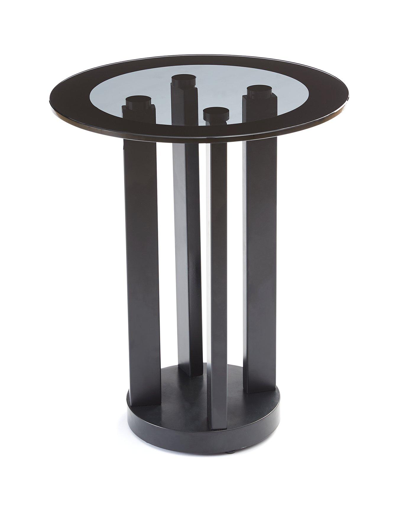 stillFront image of very-home-moda-round-pedestal-glass-topnbspside-table