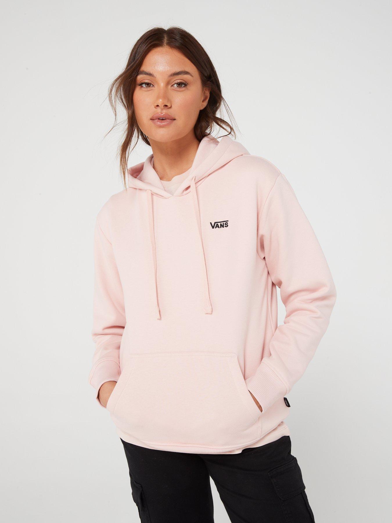 Baby pink hotsell vans hoodie